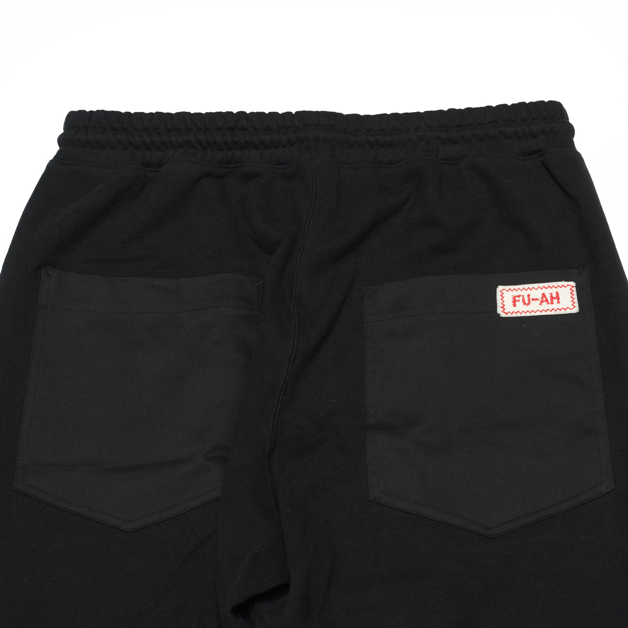 Print Sweat Pants – Black | FU-AH