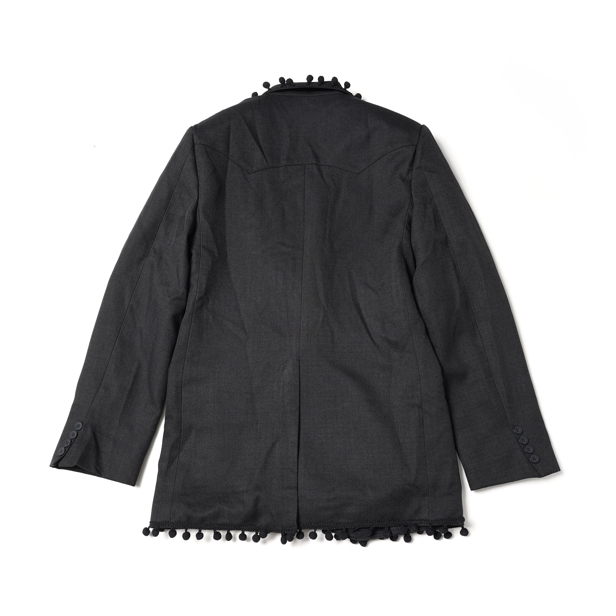 28SM00JKM023BLK | Cory Pom Pom Blazer | Color:Black【SISTER JANE_シスタージェーン】