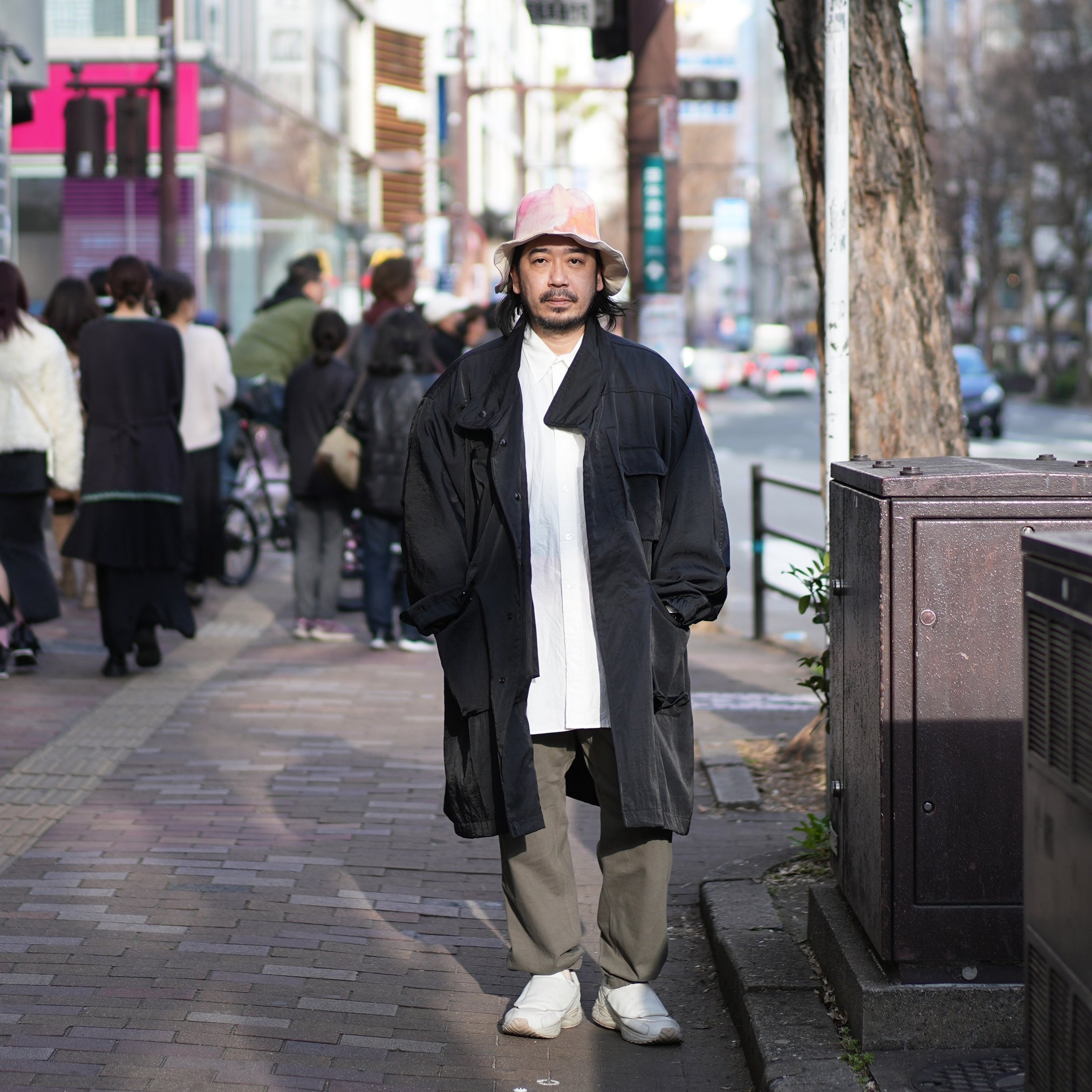 M31900-3 | HAT | Color:Cone Natural Tie Dye Bull Denim【MONITALY_モニタリー】