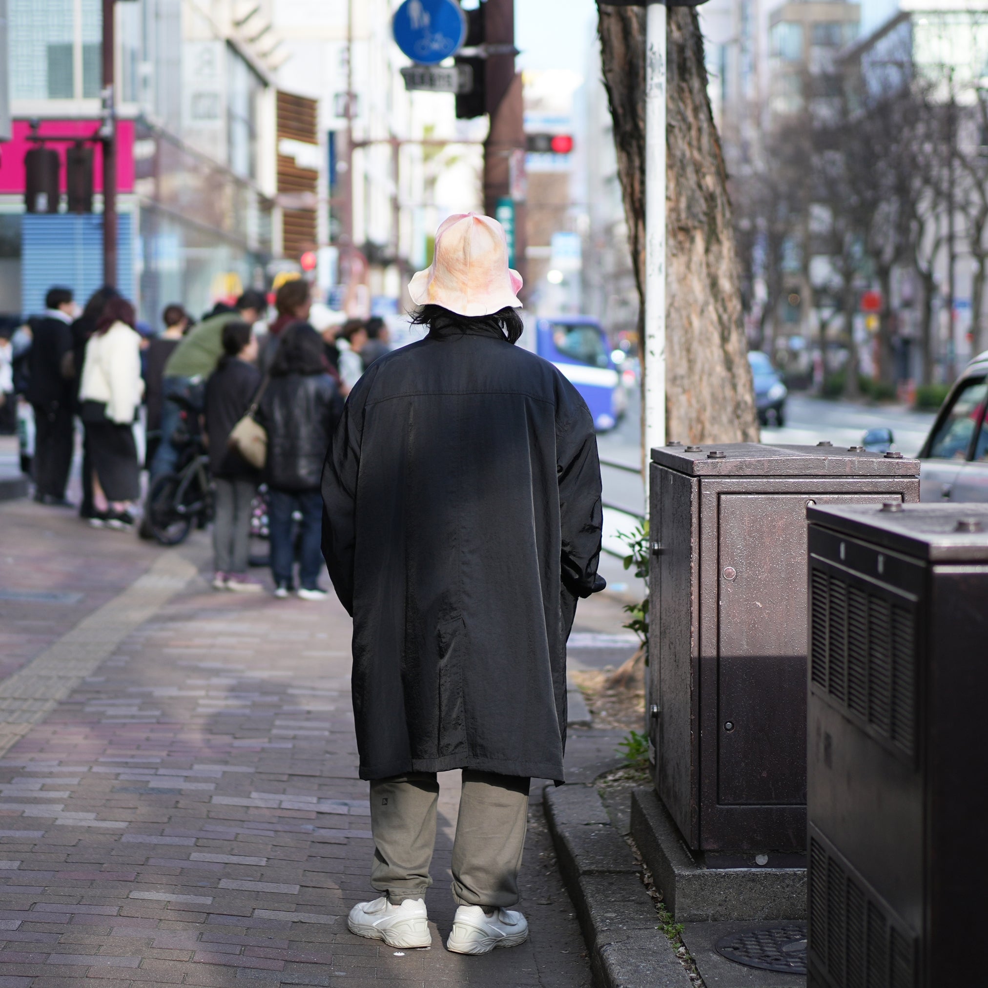 M31900-3 | HAT | Color:Cone Natural Tie Dye Bull Denim【MONITALY_モニタリー】