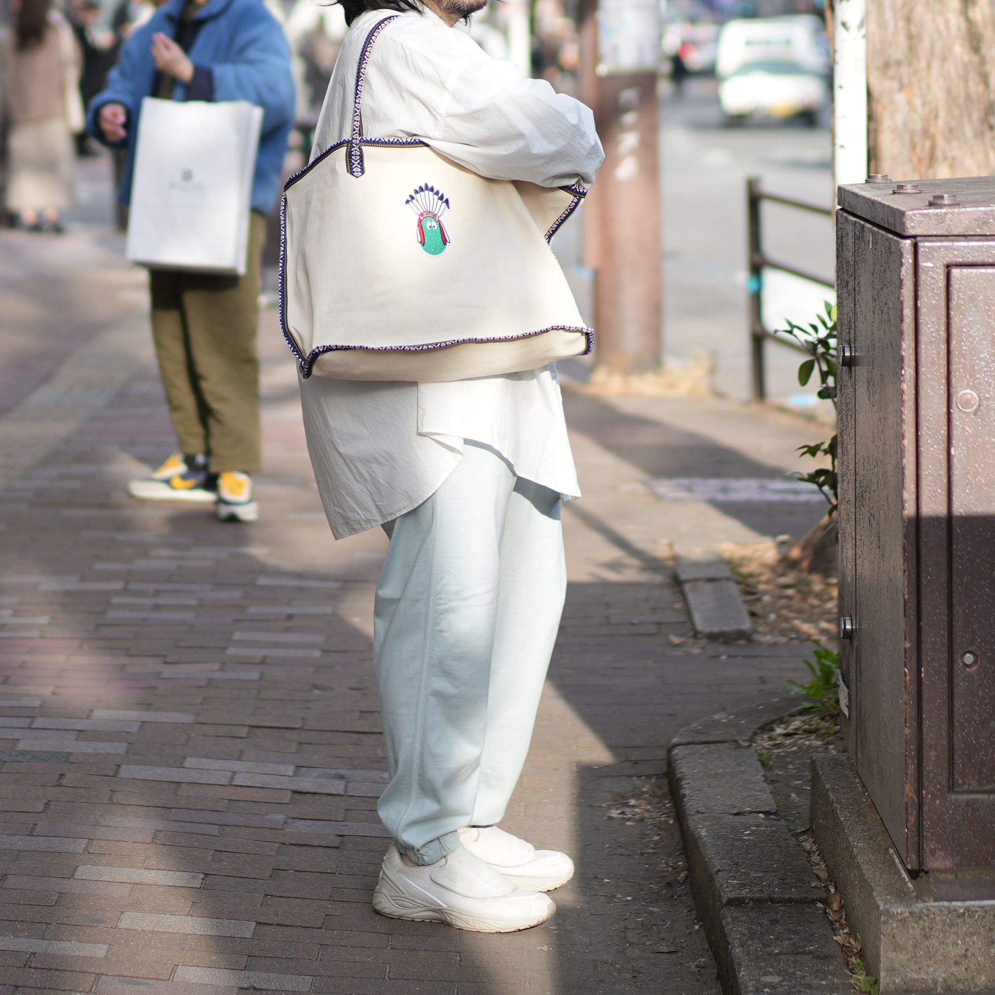 M31901-1 | Cinta Tote | Color:Natural【MONITALY_モニタリー】