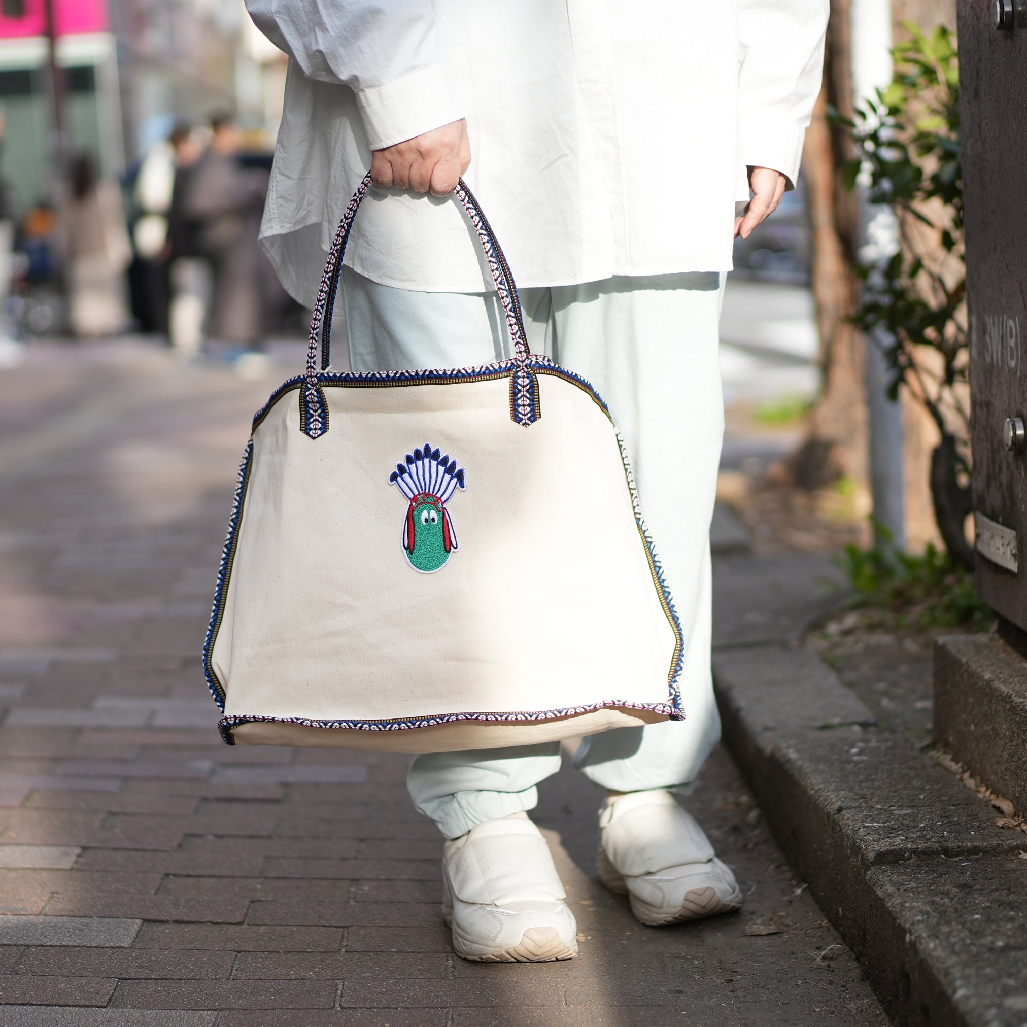 M31901-1 | Cinta Tote | Color:Natural【MONITALY_モニタリー】