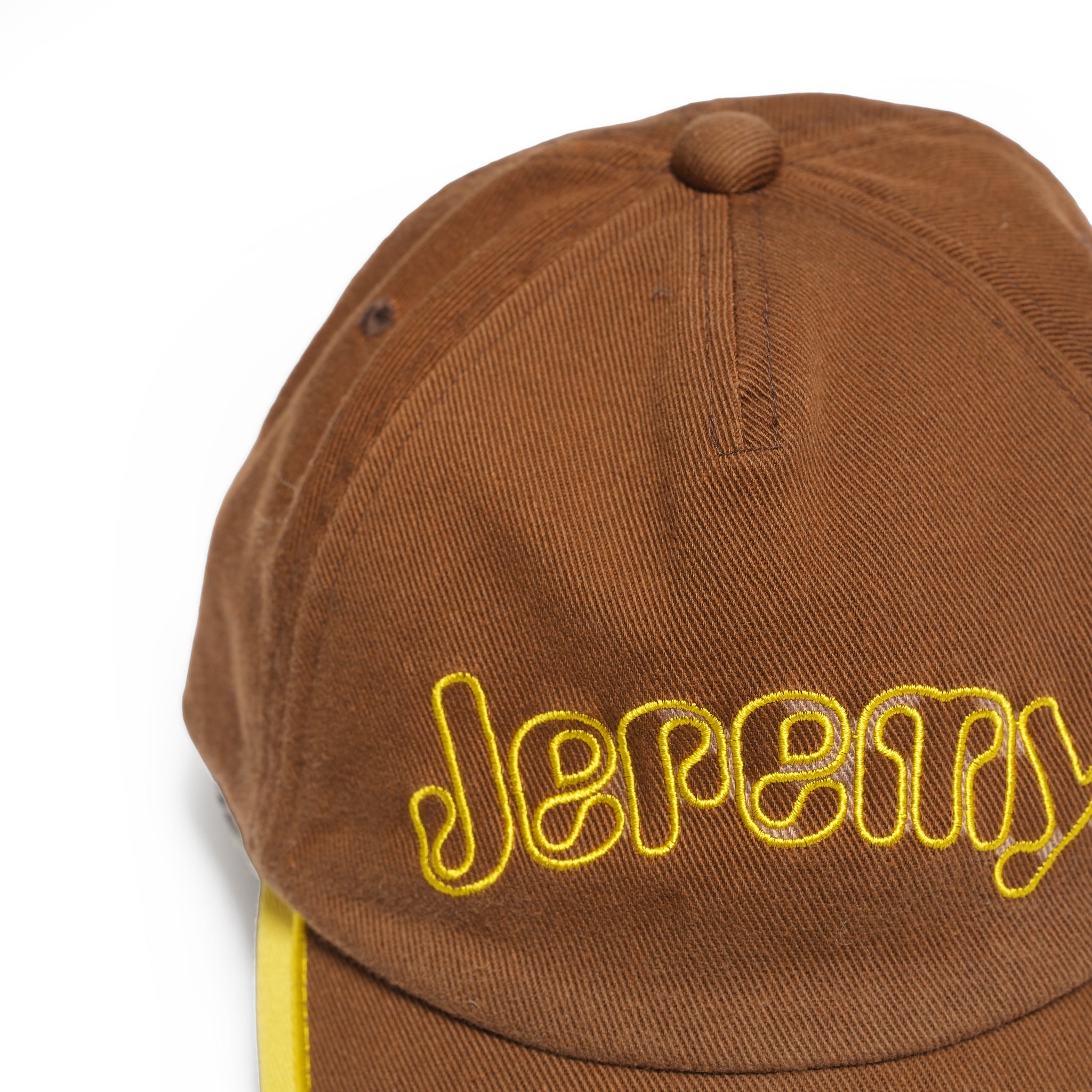 Logo Cap | Color_Brown | No_IA-26-142_Brown【INDIETRO ASSOCIATION_インディエトロアソシエーション】