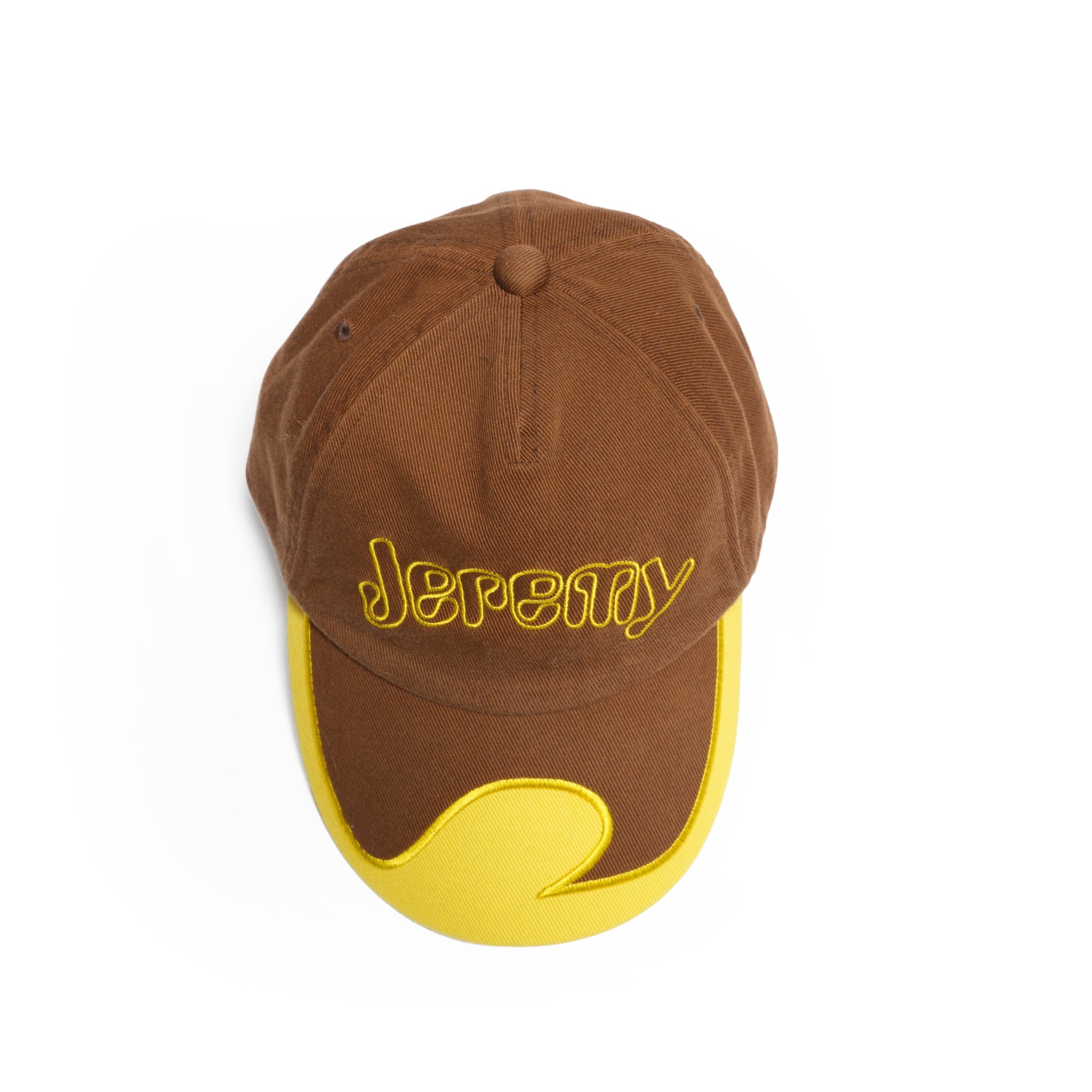 Logo Cap | Color_Brown | No_IA-26-142_Brown【INDIETRO ASSOCIATION_インディエトロアソシエーション】