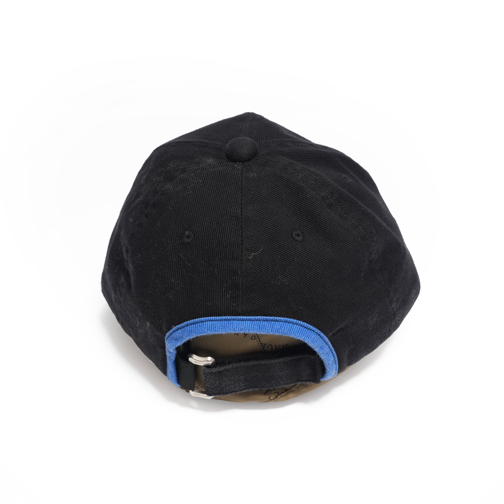 Logo Cap | Color_Black | No_IA-26-142_Black【INDIETRO ASSOCIATION_インディエトロアソシエーション】