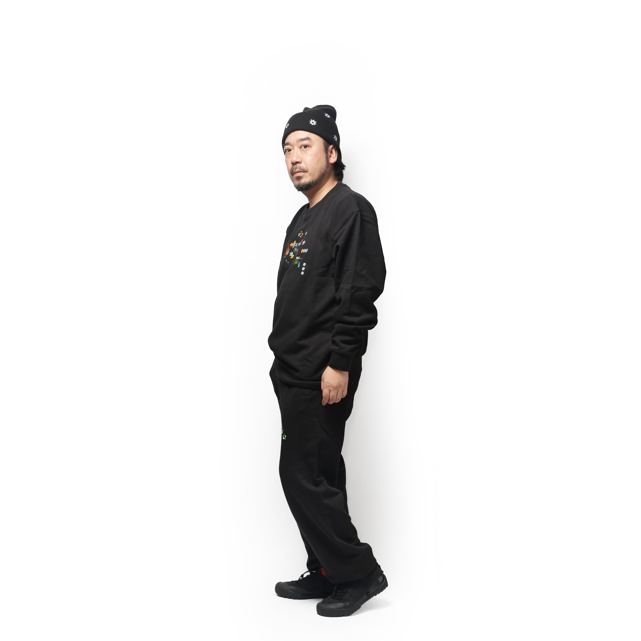Sample embroidery pants – Black | NICK GEAR | 入荷予定アイテム