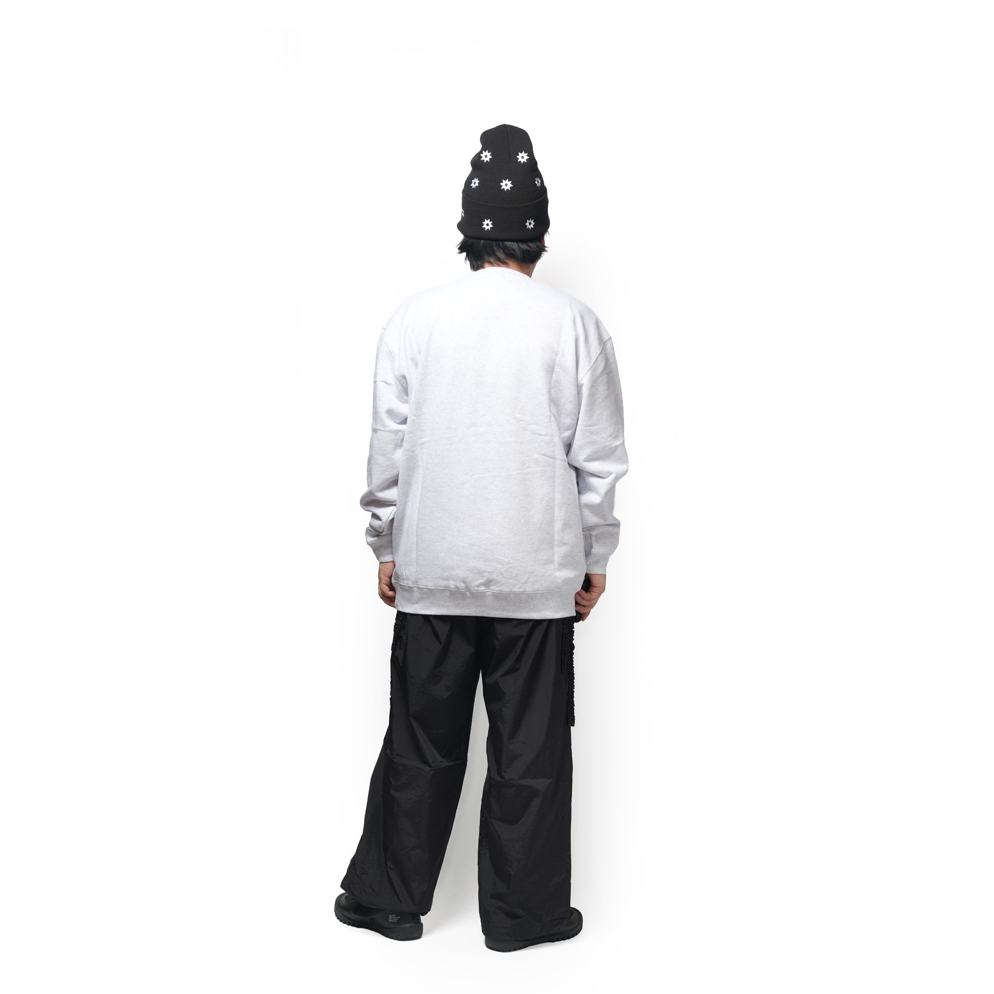 Sample embroidery sweat – Gray | NICK GEAR | 入荷予定アイテム