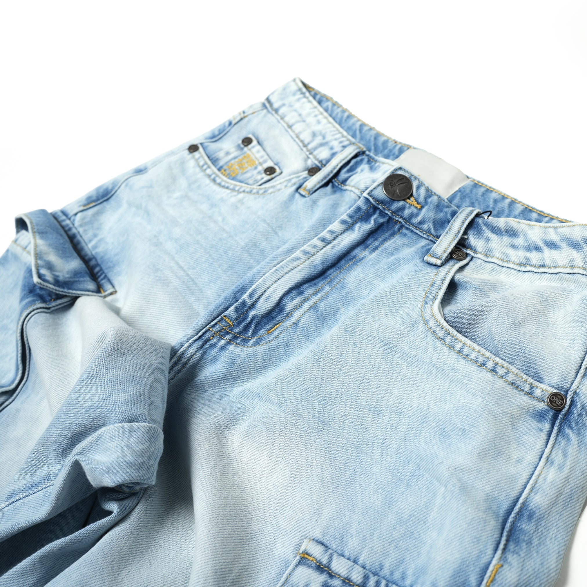 DEPECHE BLUE HIGH WAIST EPIC CARGO JEAN – DEPECHE BLUE | ONE TEASPOON