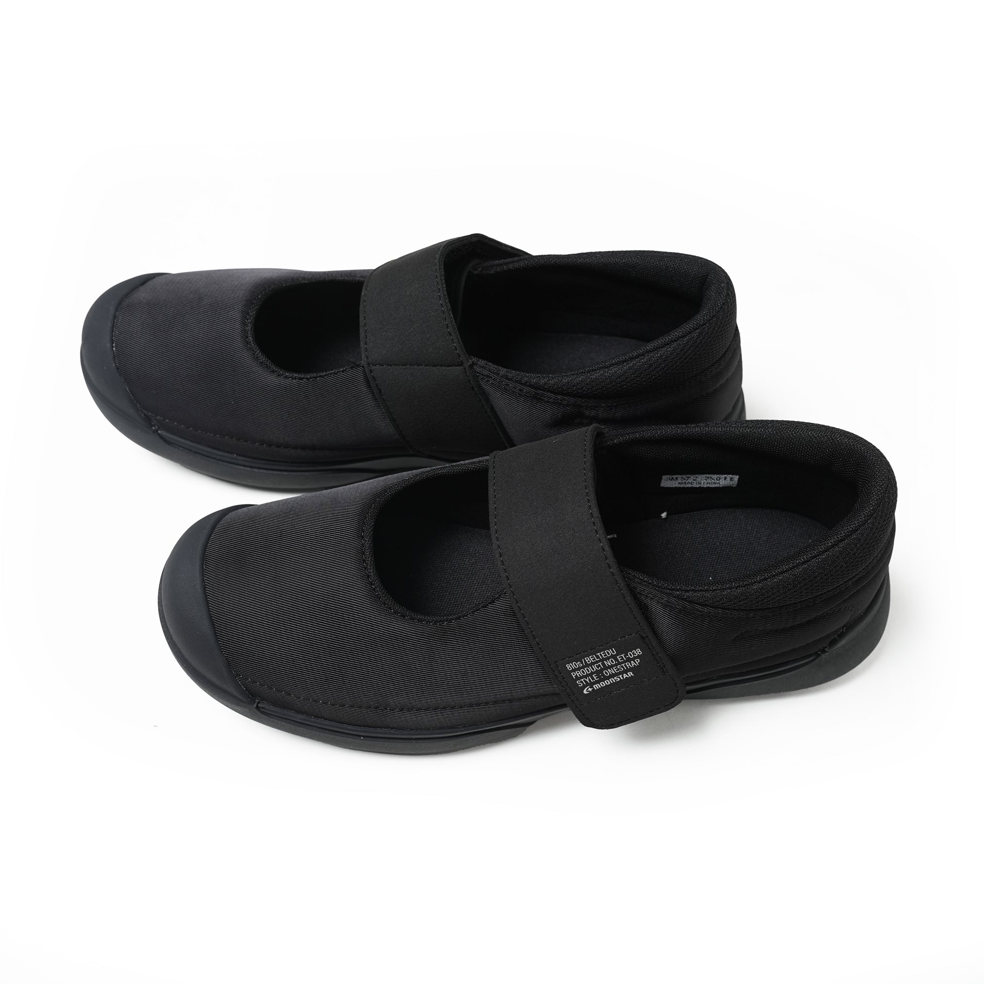 ET038 | BELT EDU ベルトエデュ | Color:Black【810S_エイトテンス】【MOONSTAR_ムーンスター】