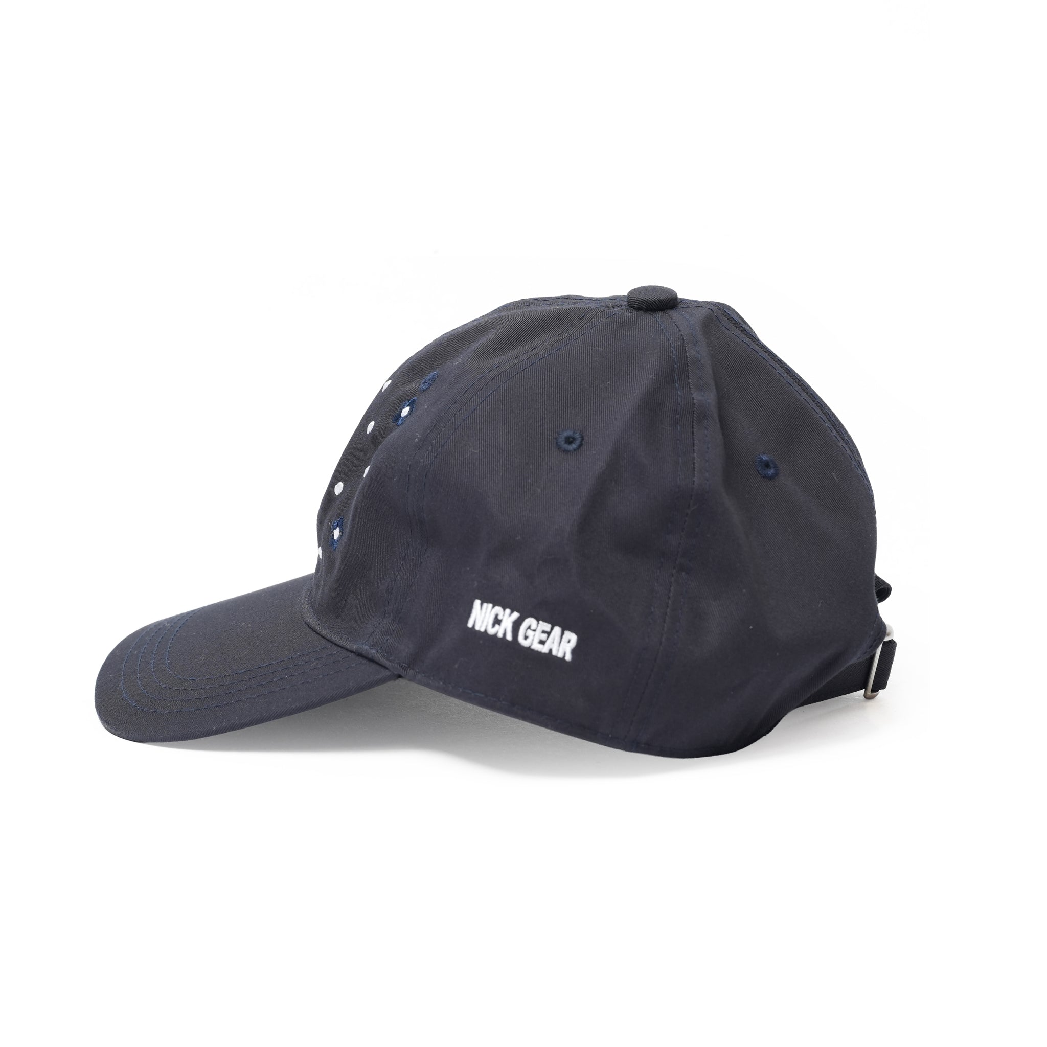 Dot Flower Cap – Navy | NICK GEAR | 入荷予定アイテム