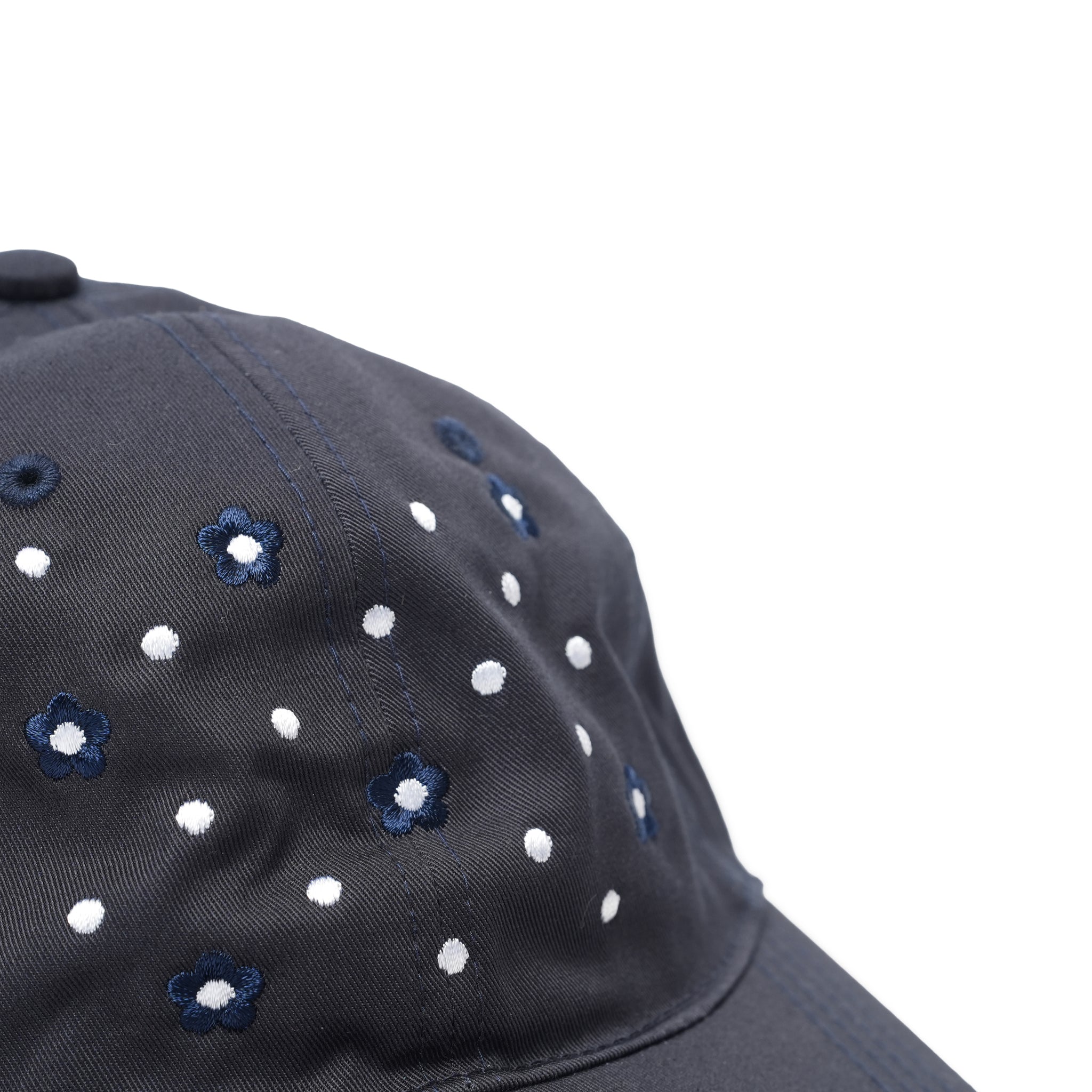 Dot Flower Cap – Navy | NICK GEAR | 入荷予定アイテム