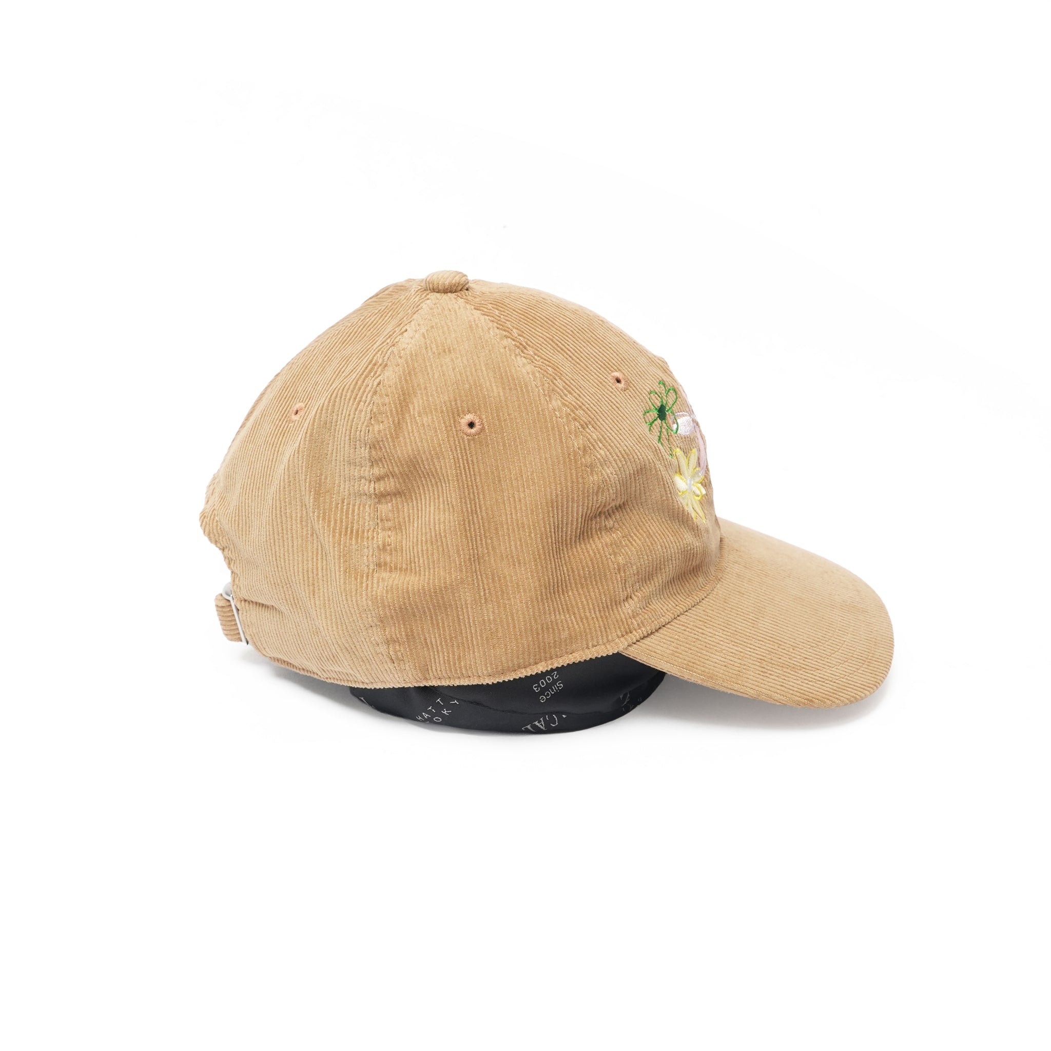 Multi Flower corduroy Cap – Brown | NICK GEAR | 入荷予定アイテム