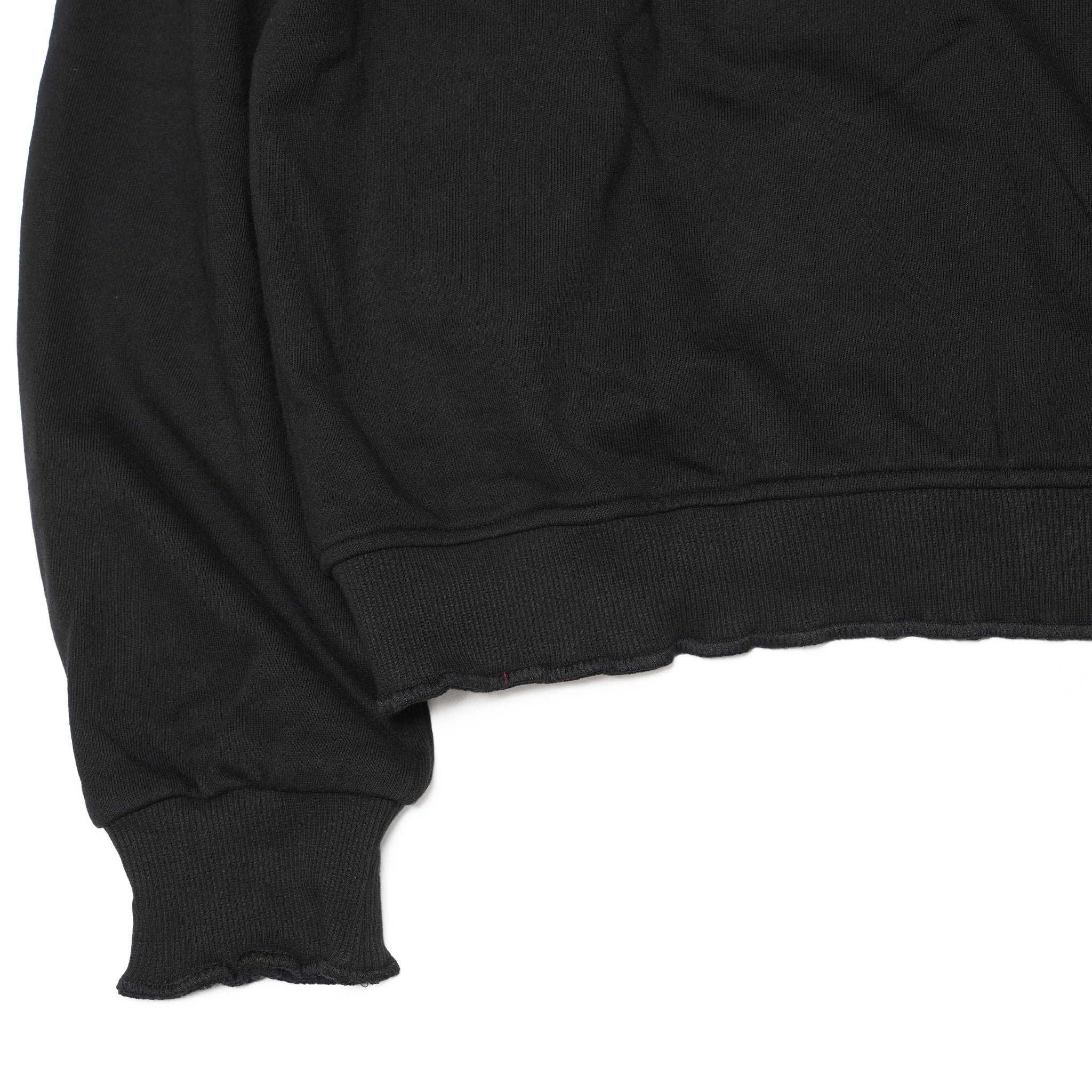 Frill Zip up sweat – Black | NICK GEAR | 入荷予定アイテム