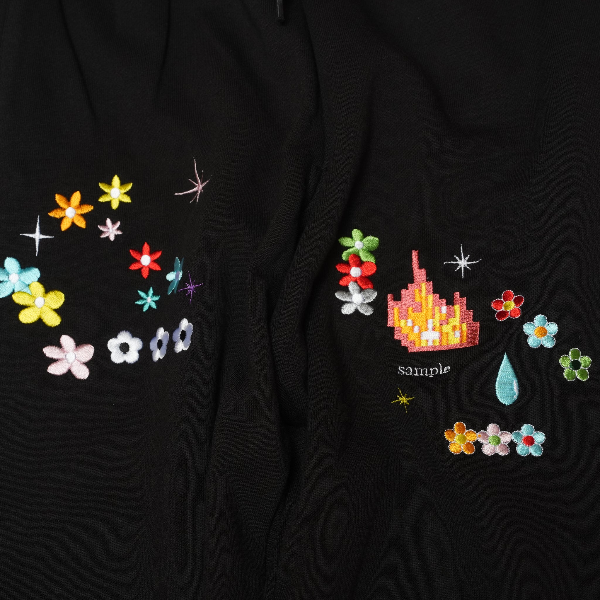 Sample embroidery pants – Black | NICK GEAR | 入荷予定アイテム
