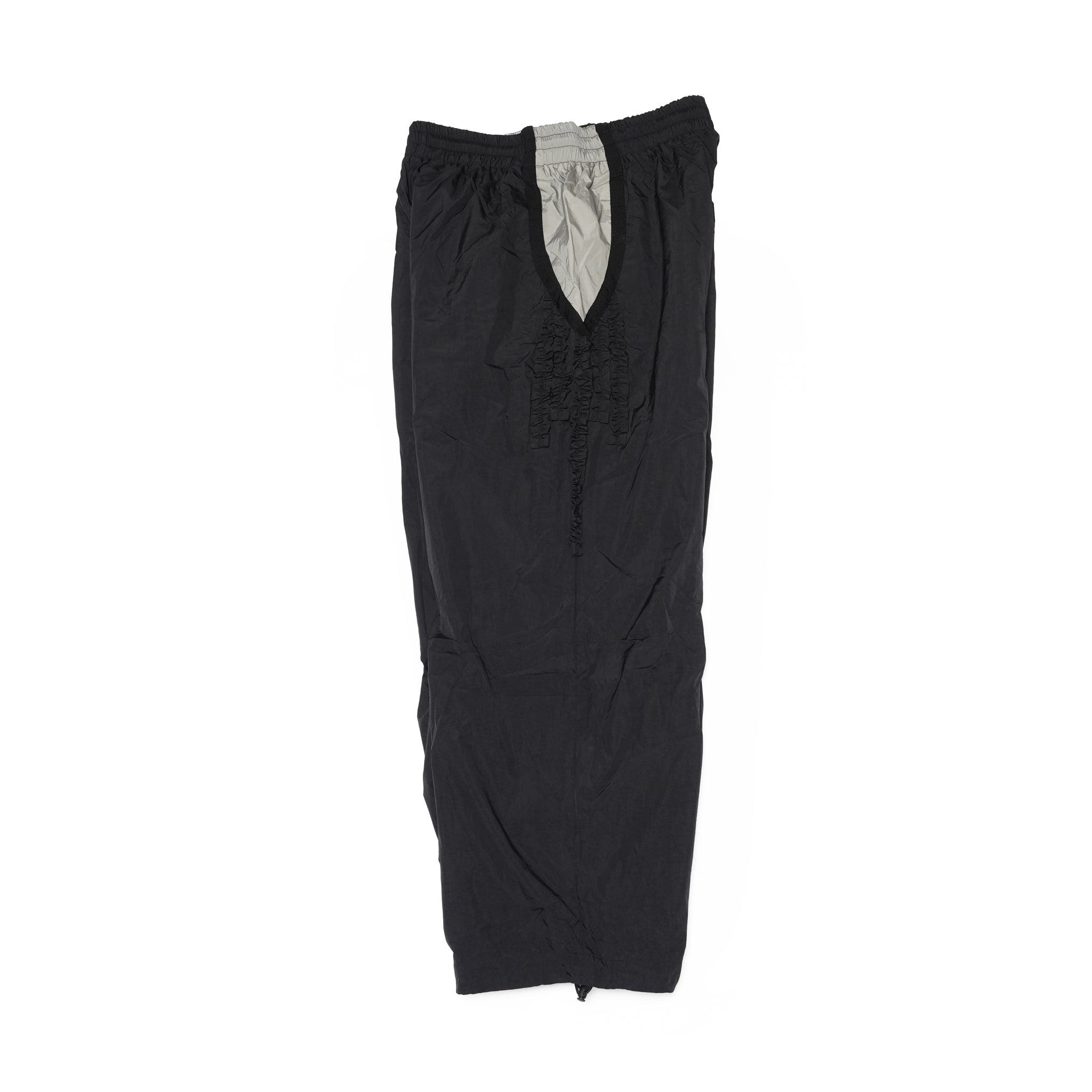 Nylon Ruffle pants – Black | NICK GEAR | 入荷予定アイテム