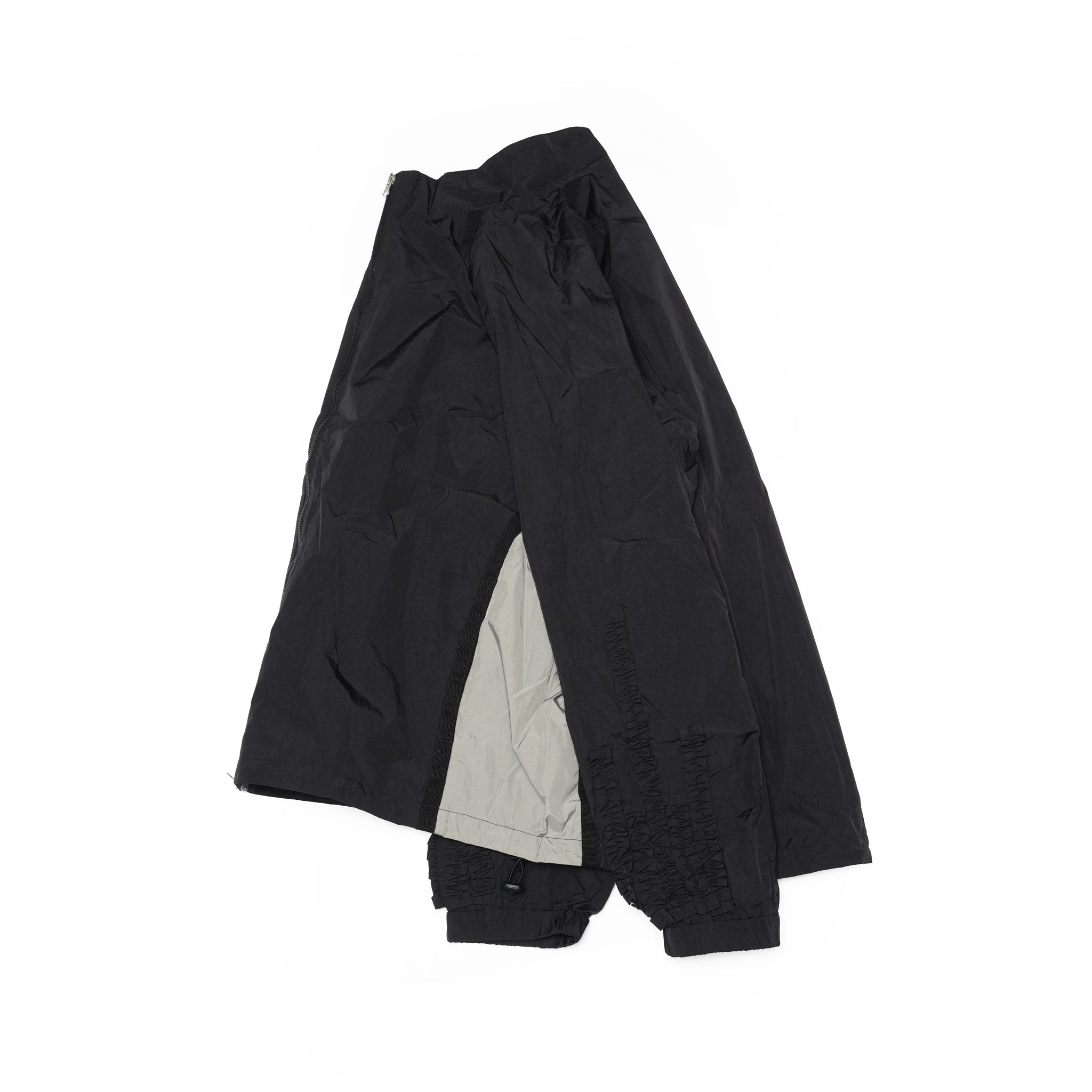 Nylon Ruffle Jacket – Black | NICK GEAR | 入荷予定アイテム