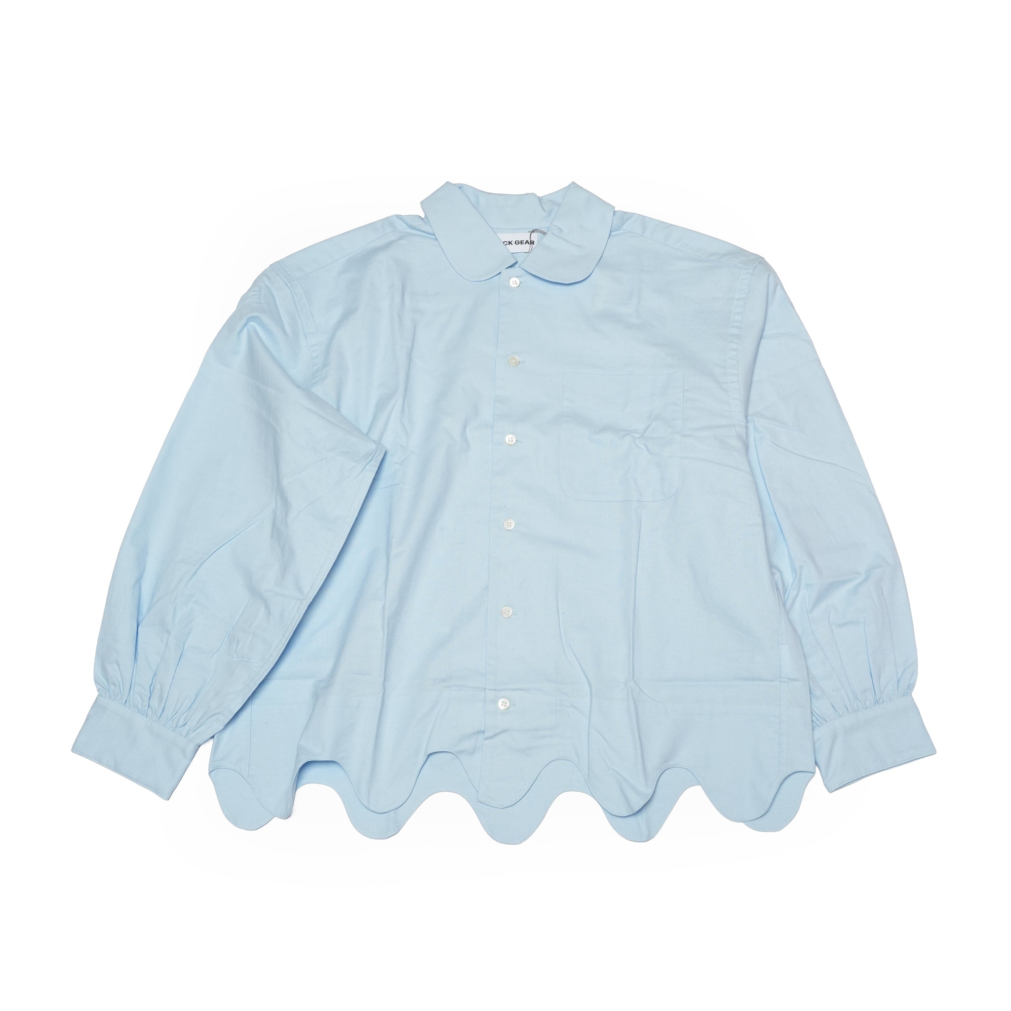 Wave shirt – Sax | NICK GEAR | 入荷予定アイテム
