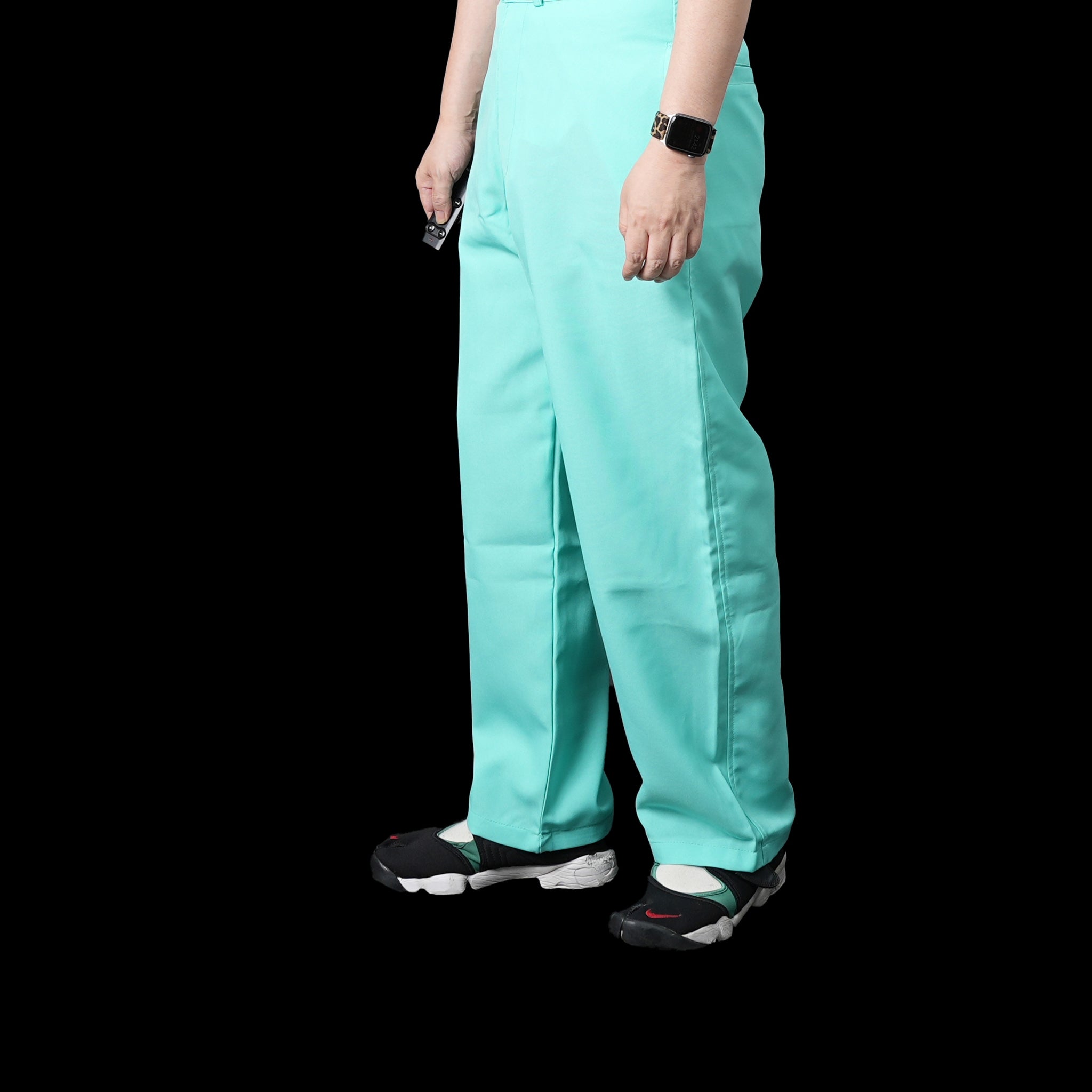 SMOKE TONE THE ONE DAY UNIFORM LIGHT P.P. TROUSERS | Color:Tiffany/Midnight/Charcoal | Size:M/L | 【SMOKE T ONE】【DG THE DRY GOODS】