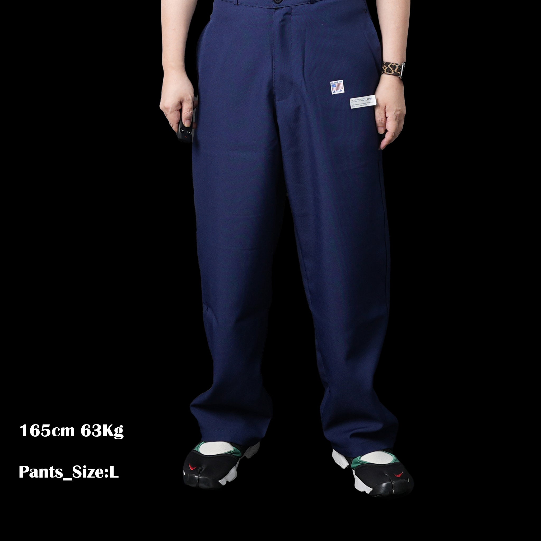 SMOKE TONE THE ONE DAY UNIFORM LIGHT P.P. TROUSERS | Color:Tiffany/Midnight/Charcoal | Size:M/L | 【SMOKE T ONE】【DG THE DRY GOODS】