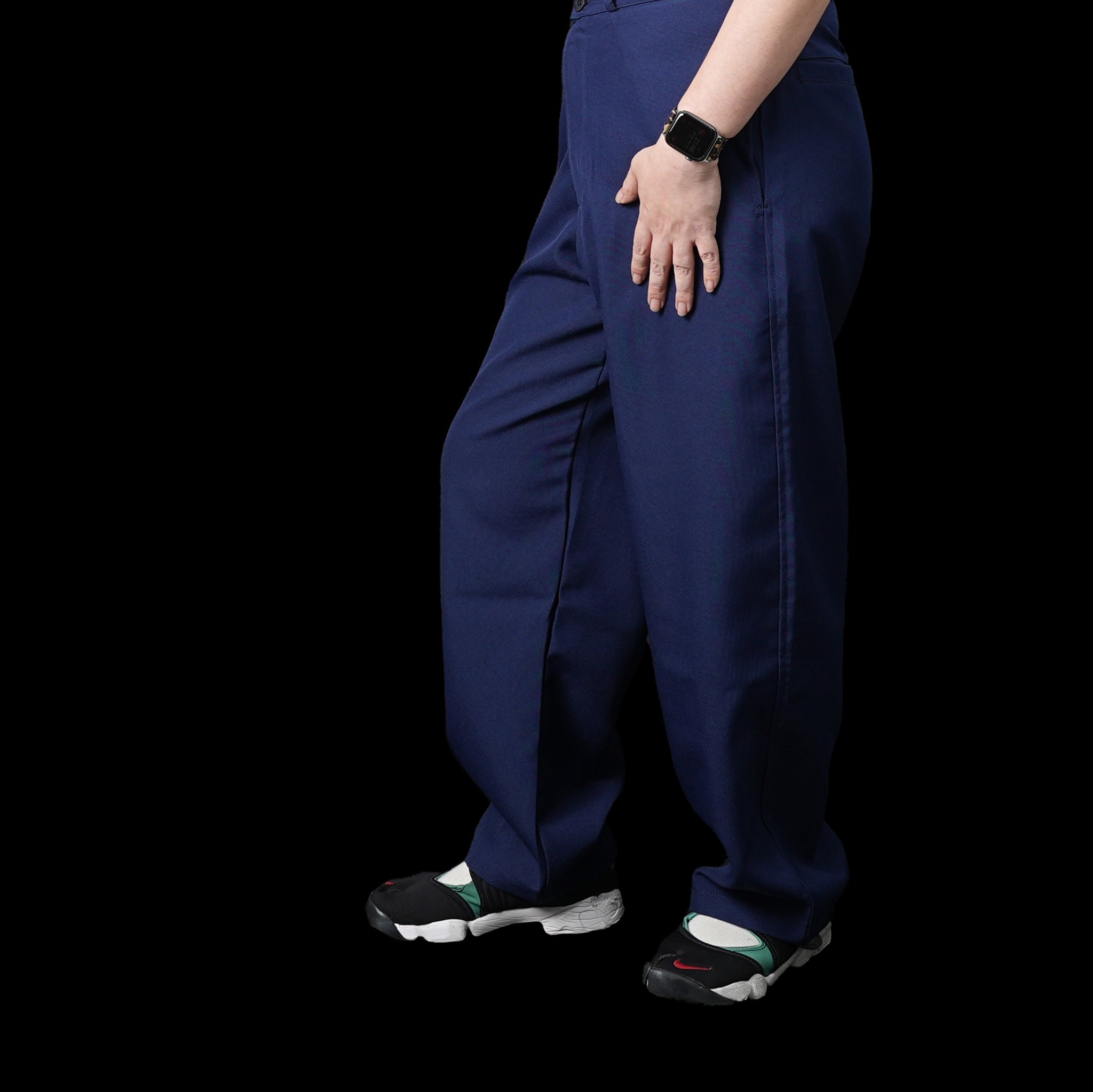 SMOKE TONE THE ONE DAY UNIFORM LIGHT P.P. TROUSERS | Color:Tiffany/Midnight/Charcoal | Size:M/L | 【SMOKE T ONE】【DG THE DRY GOODS】