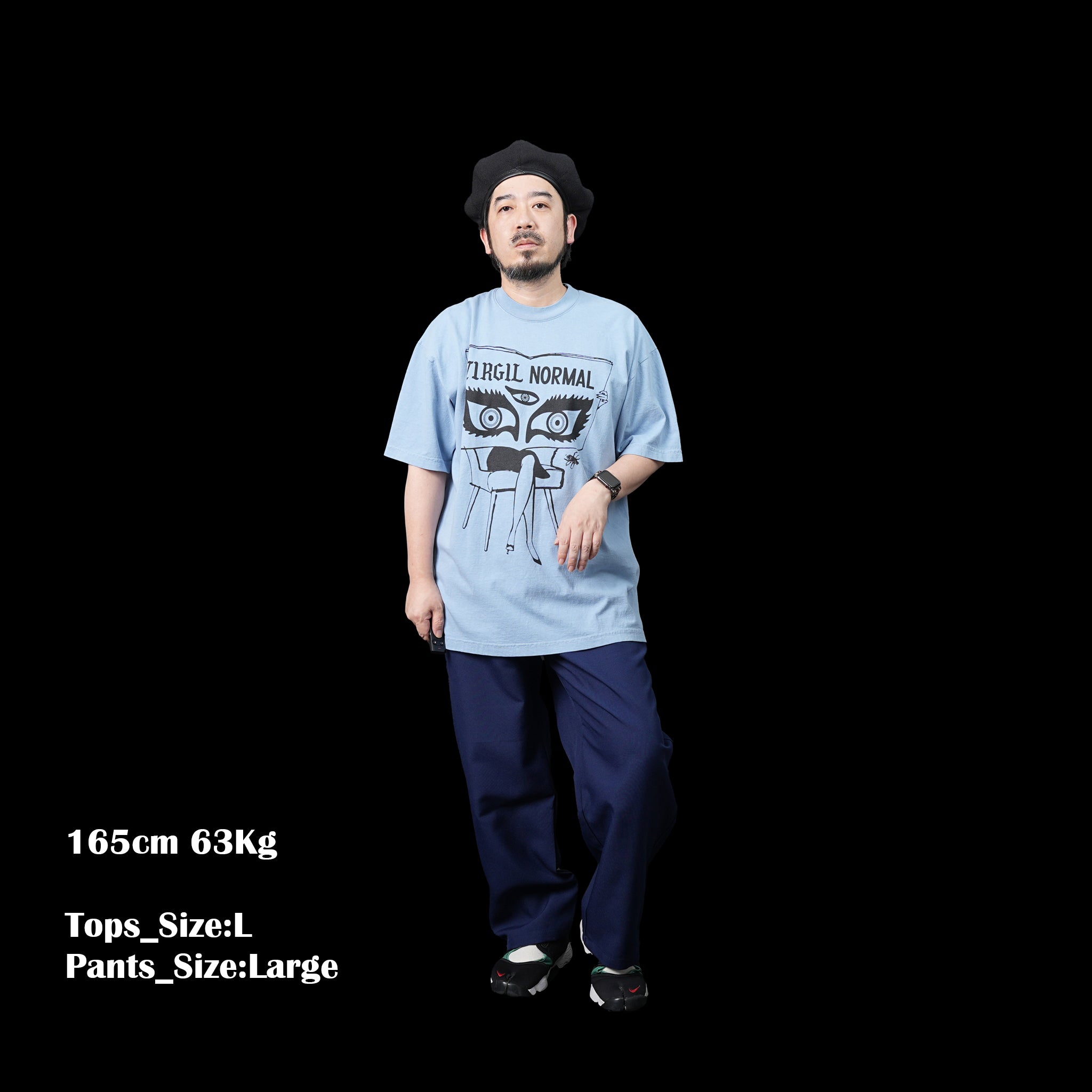 SMOKE TONE THE ONE DAY UNIFORM LIGHT P.P. TROUSERS | Color:Tiffany/Midnight/Charcoal | Size:M/L | 【SMOKE T ONE】【DG THE DRY GOODS】