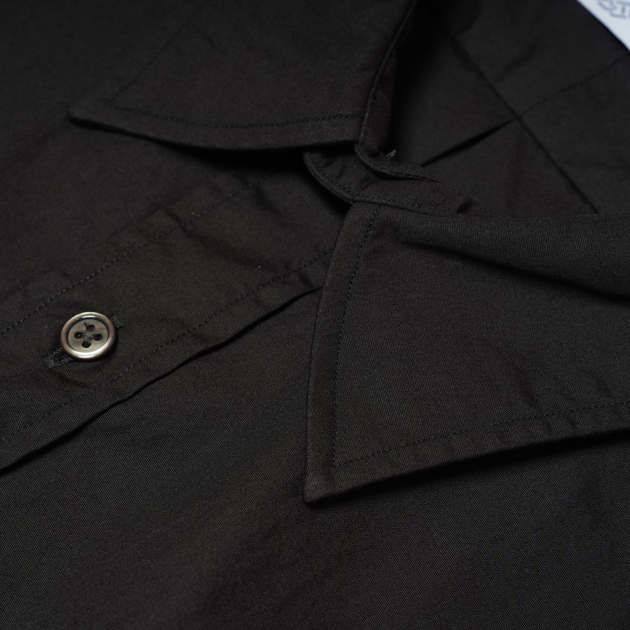 REGULAR WIDE SHIRT-BROAD – Black | CATTA