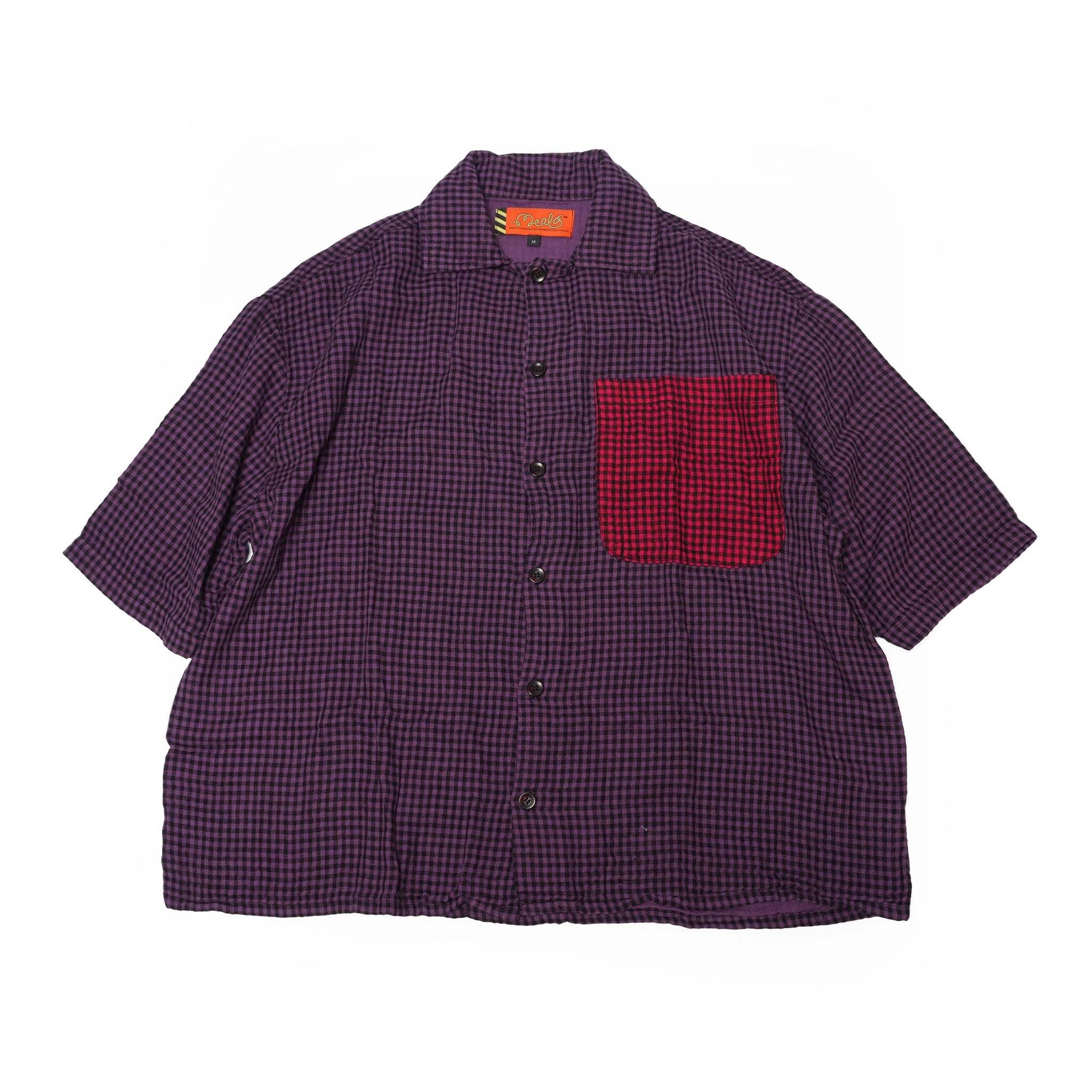 Grape Plaid Work Shirt | Meals Clothing