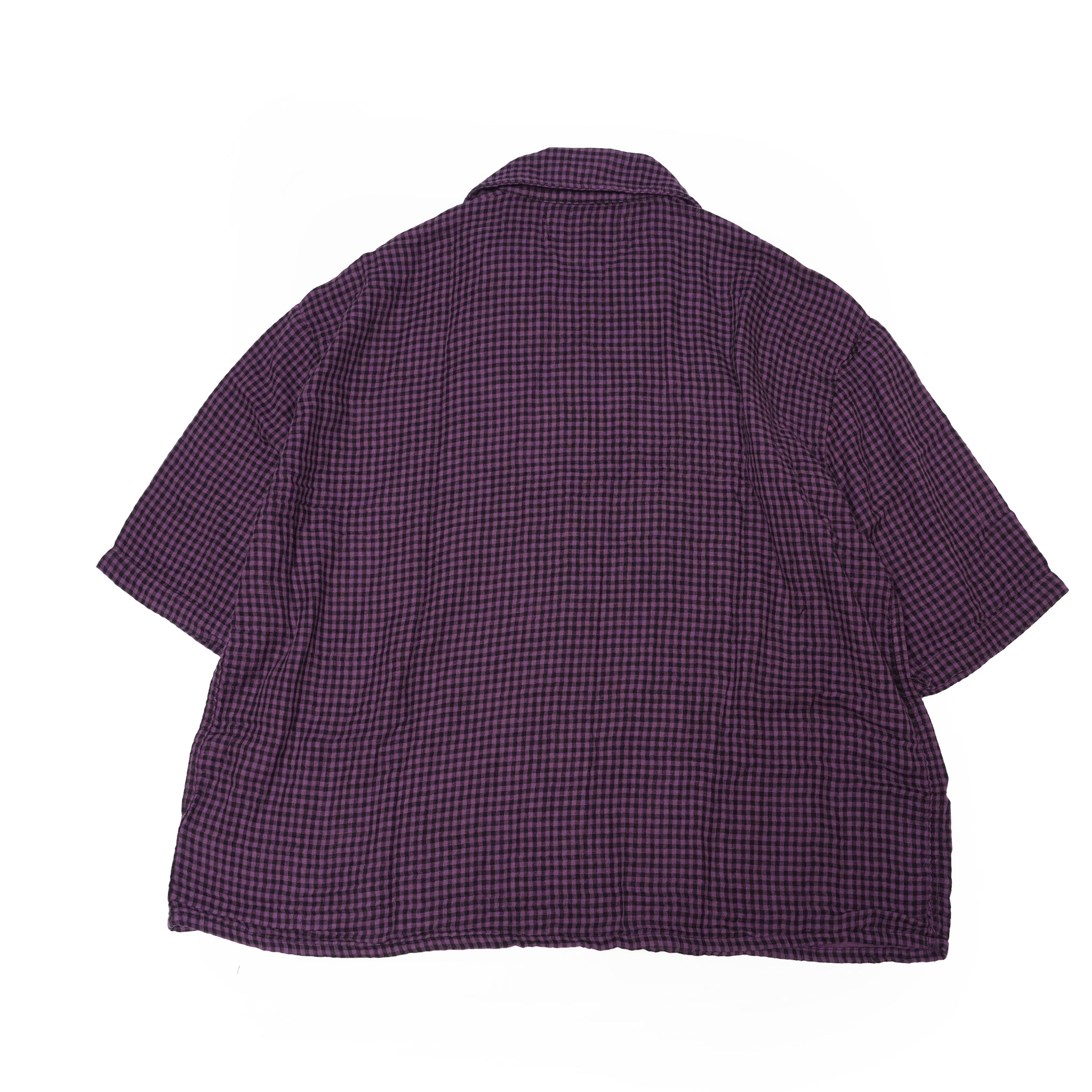 Grape Plaid Work Shirt | Meals Clothing
