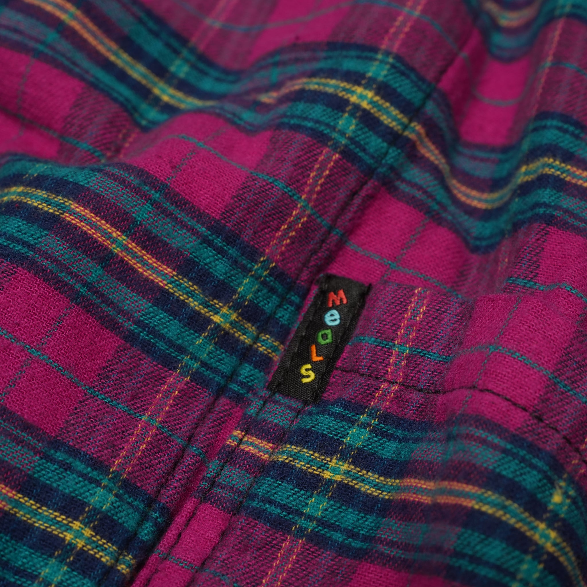 Raspberry Flannel Dinner Jacket | Meals Clothing