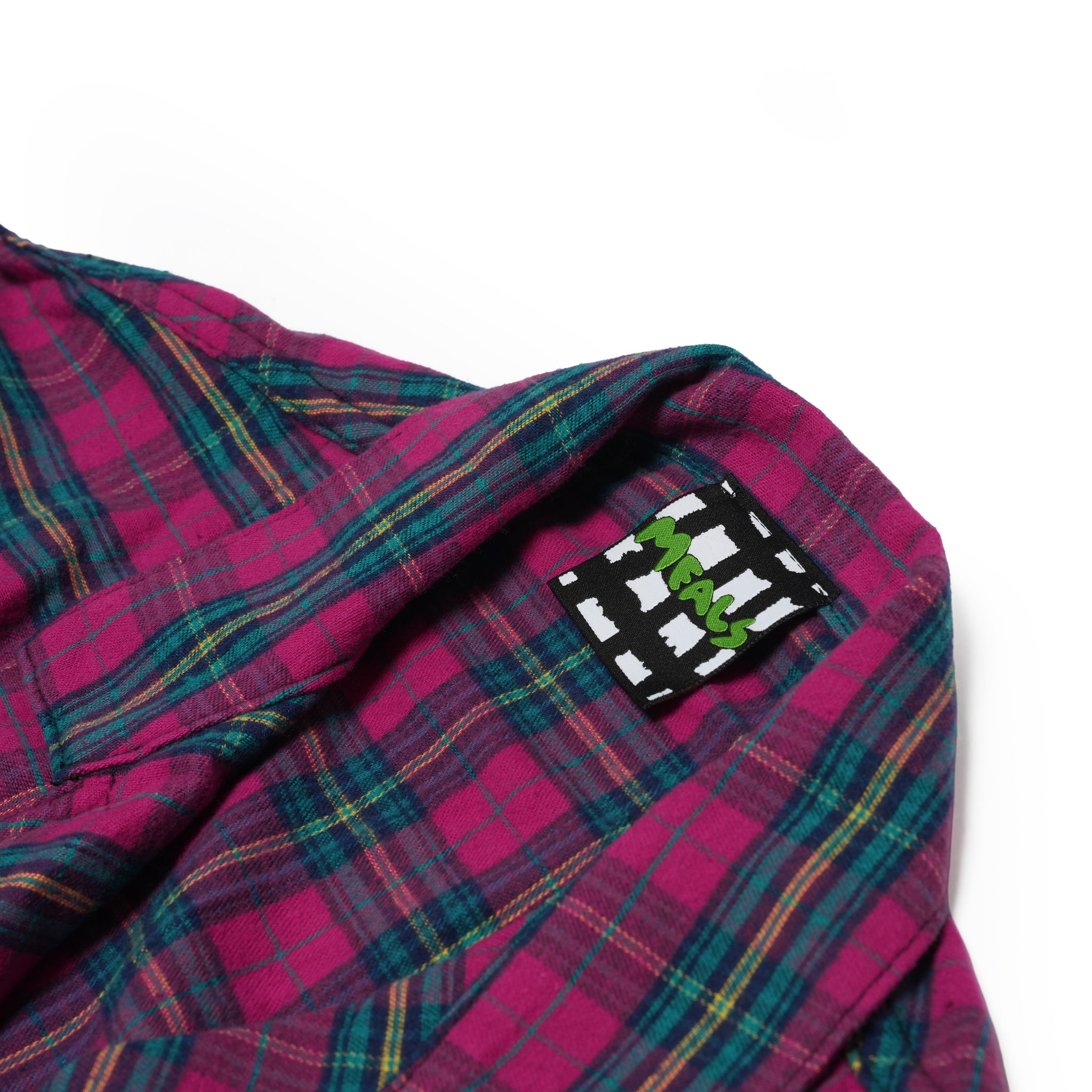 Raspberry Flannel Dinner Jacket | Meals Clothing