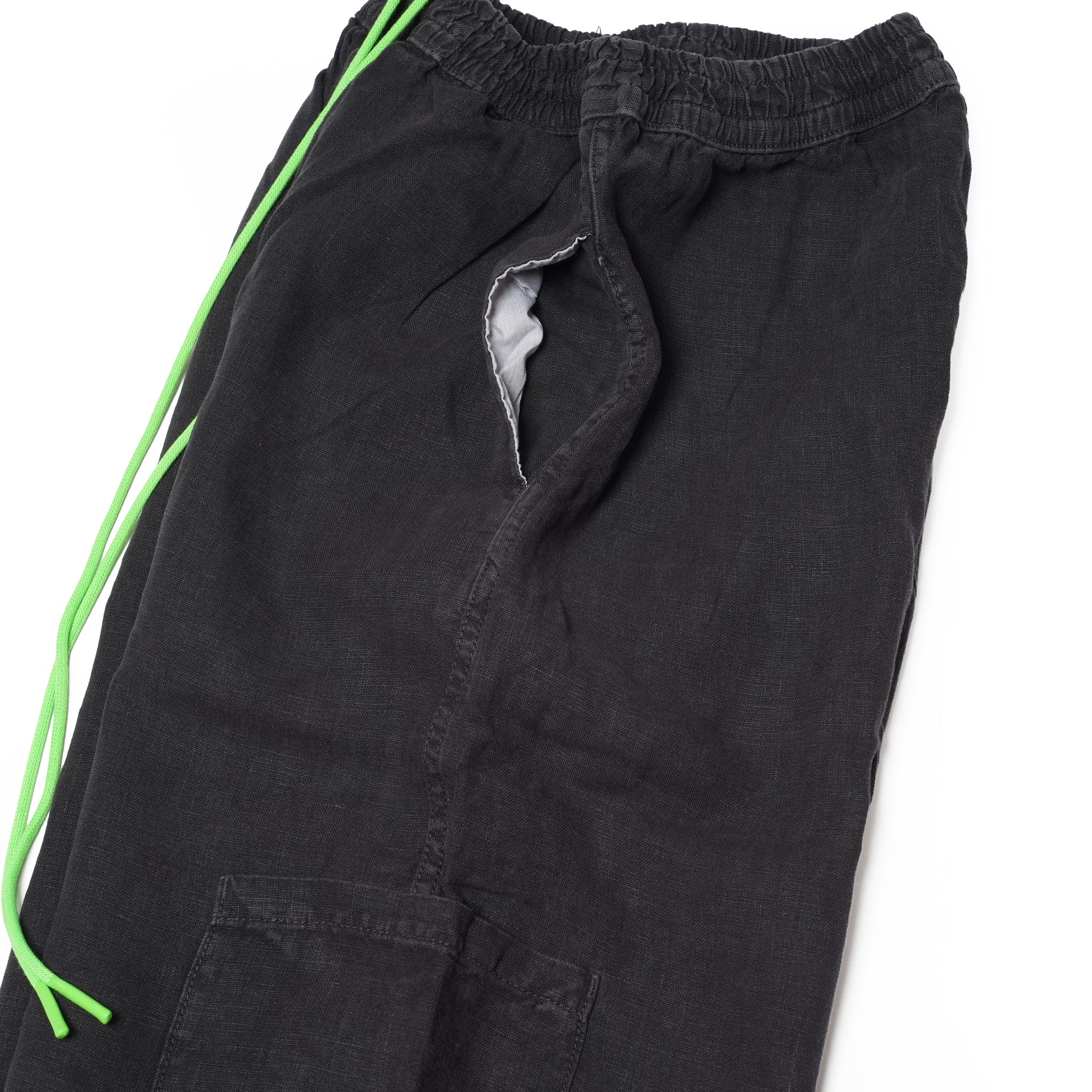 F.D.A. Black Sesame Linen Chef Pant | Meals Clothing