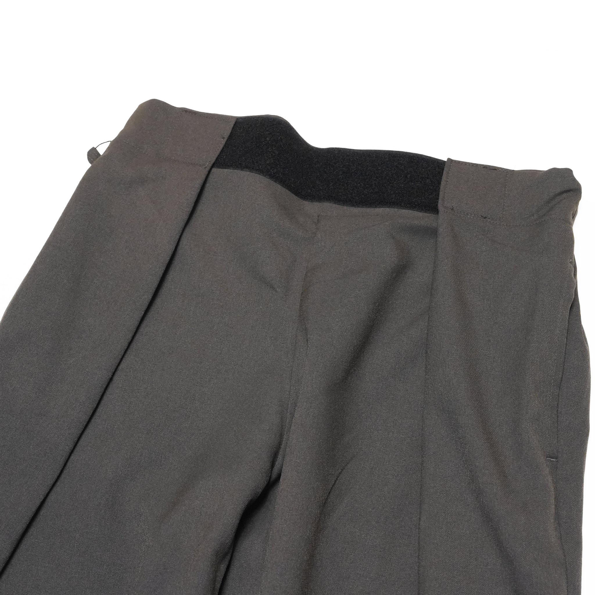 RELAX FIT №11 NPID polyester suitsfabric Beachslacks 🏝️ Color:Charcoalgray【RELAX FIT_リラックスフィット】