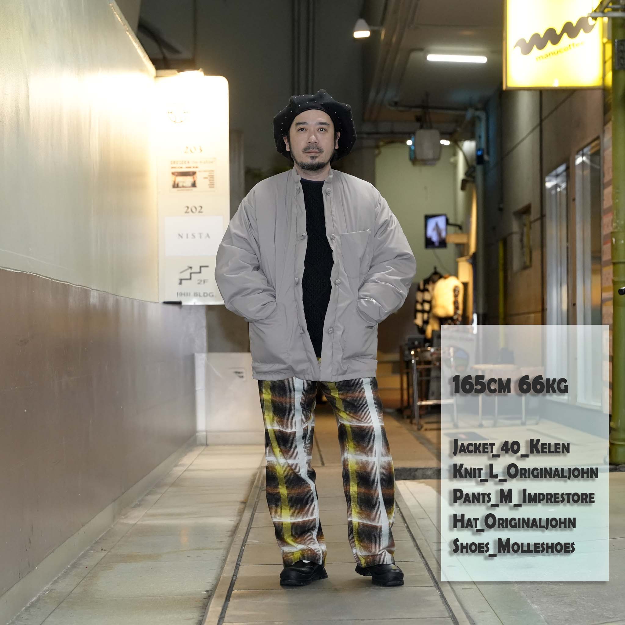 RICHTER | Color_Grayge | No_klm25fjk1115_gyg【KELEN MEN_ケレン】