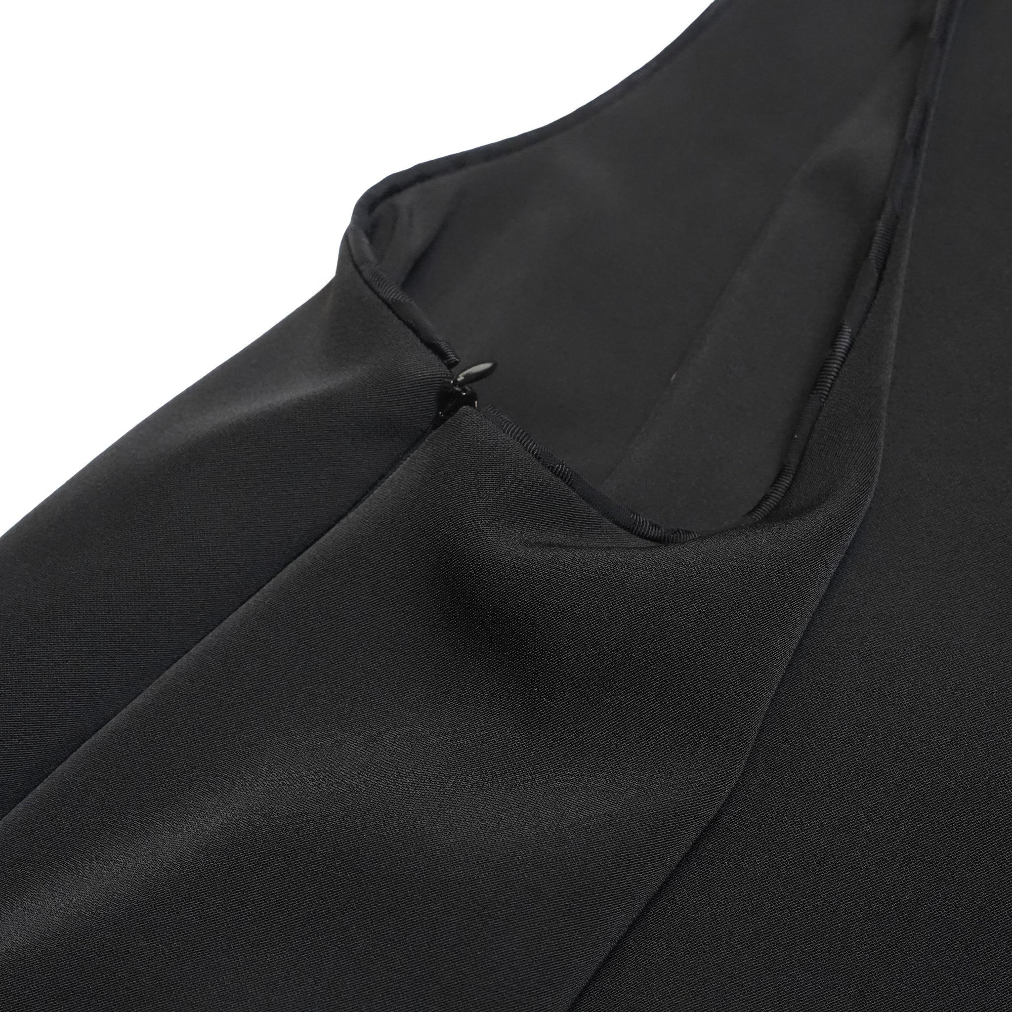 u neck cocoon dress – Black | WHT26HOP4079_Black | WHYTO