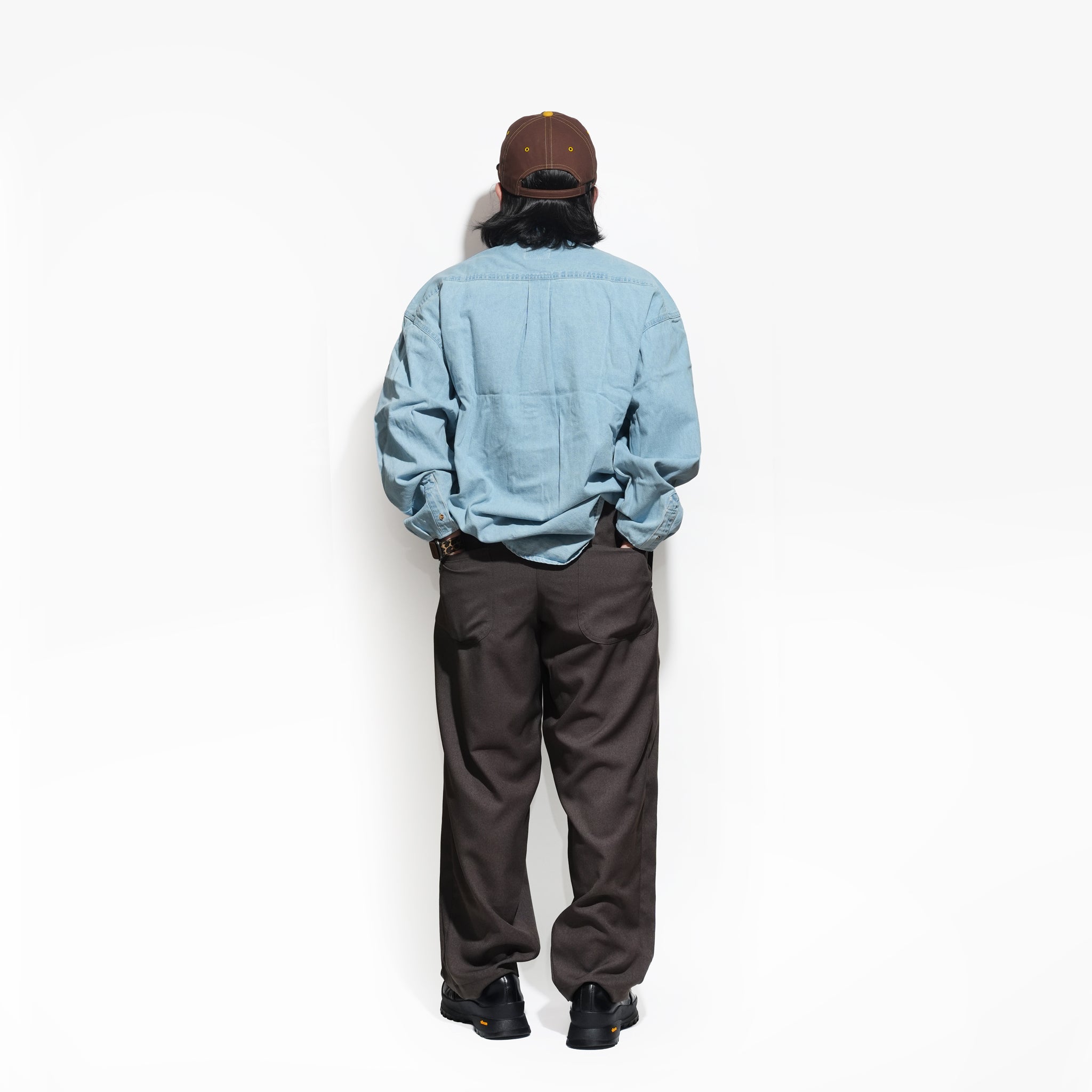 №11 NPID polyester suitsfabric Beachslacks 🏝️ – Charcoalgray | RELAX FIT
