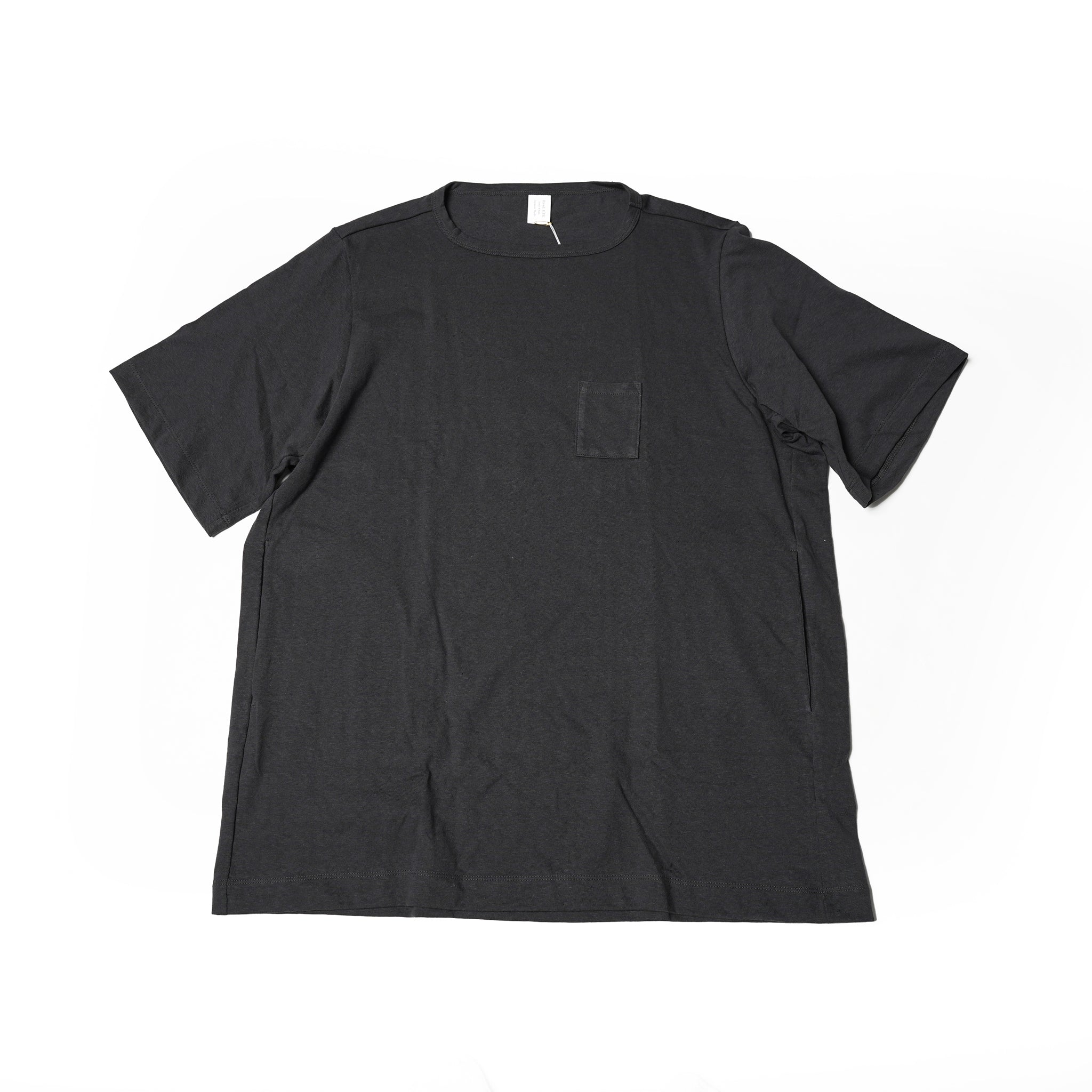 No:HUE-04 | Name:3 Pockets T-Shirt / Middle Length | Color:White/Black | Size:Free【Big P Product】【ネコポス選択可能】