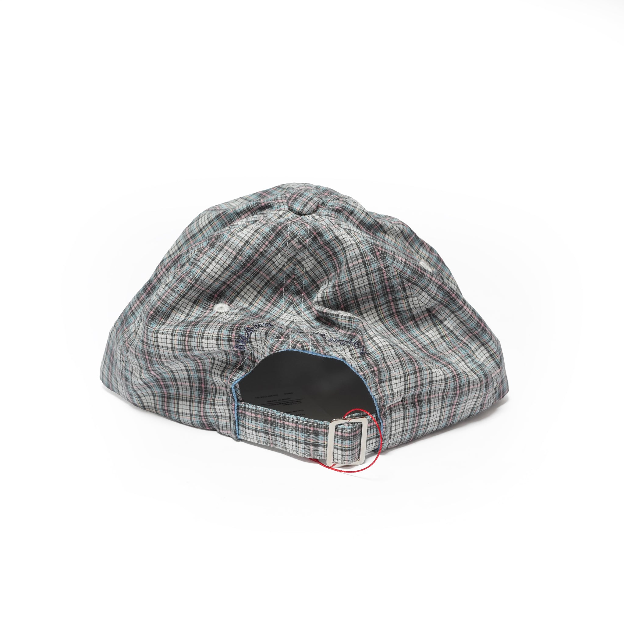 6 PANEL LONG BRIM CAP – White(Check) | SHARE THE FANTASY