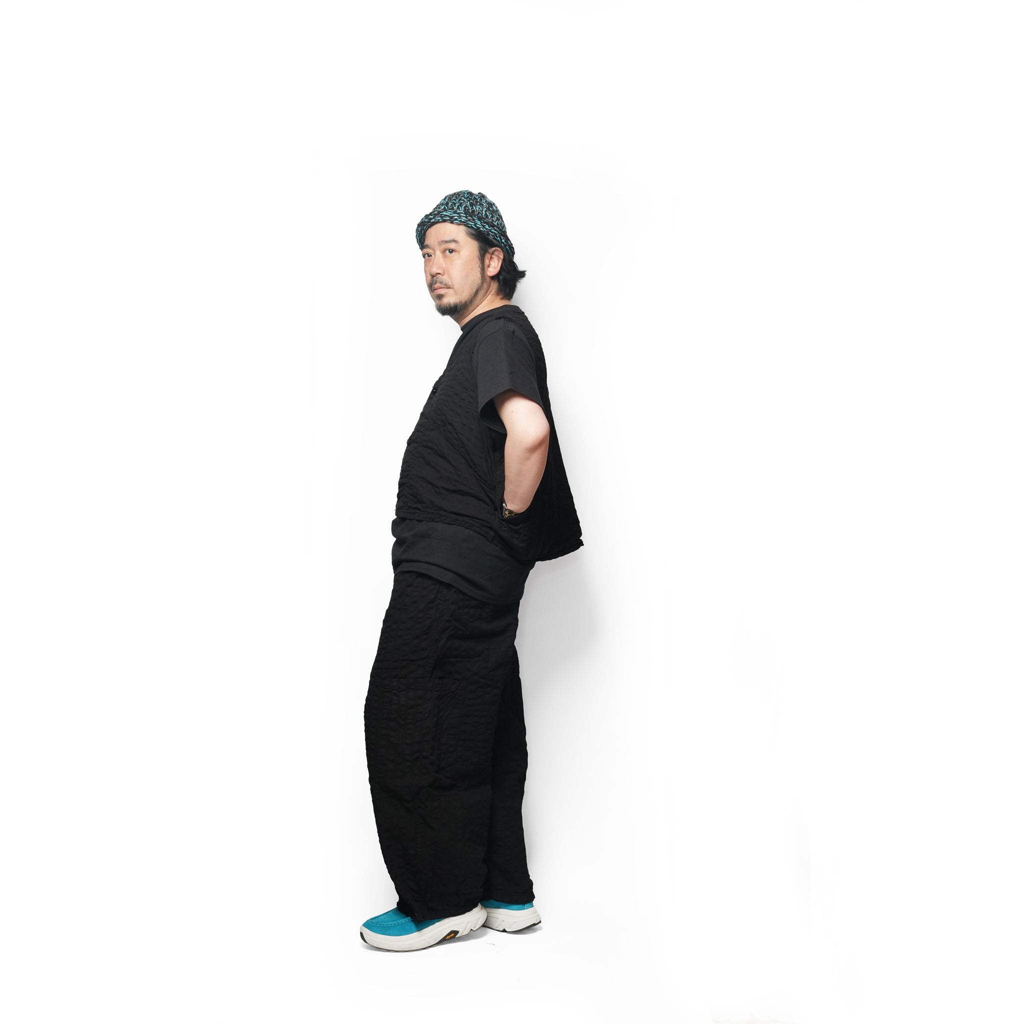 F.D.A. Seersucker Shirt Vest | Meals Clothing