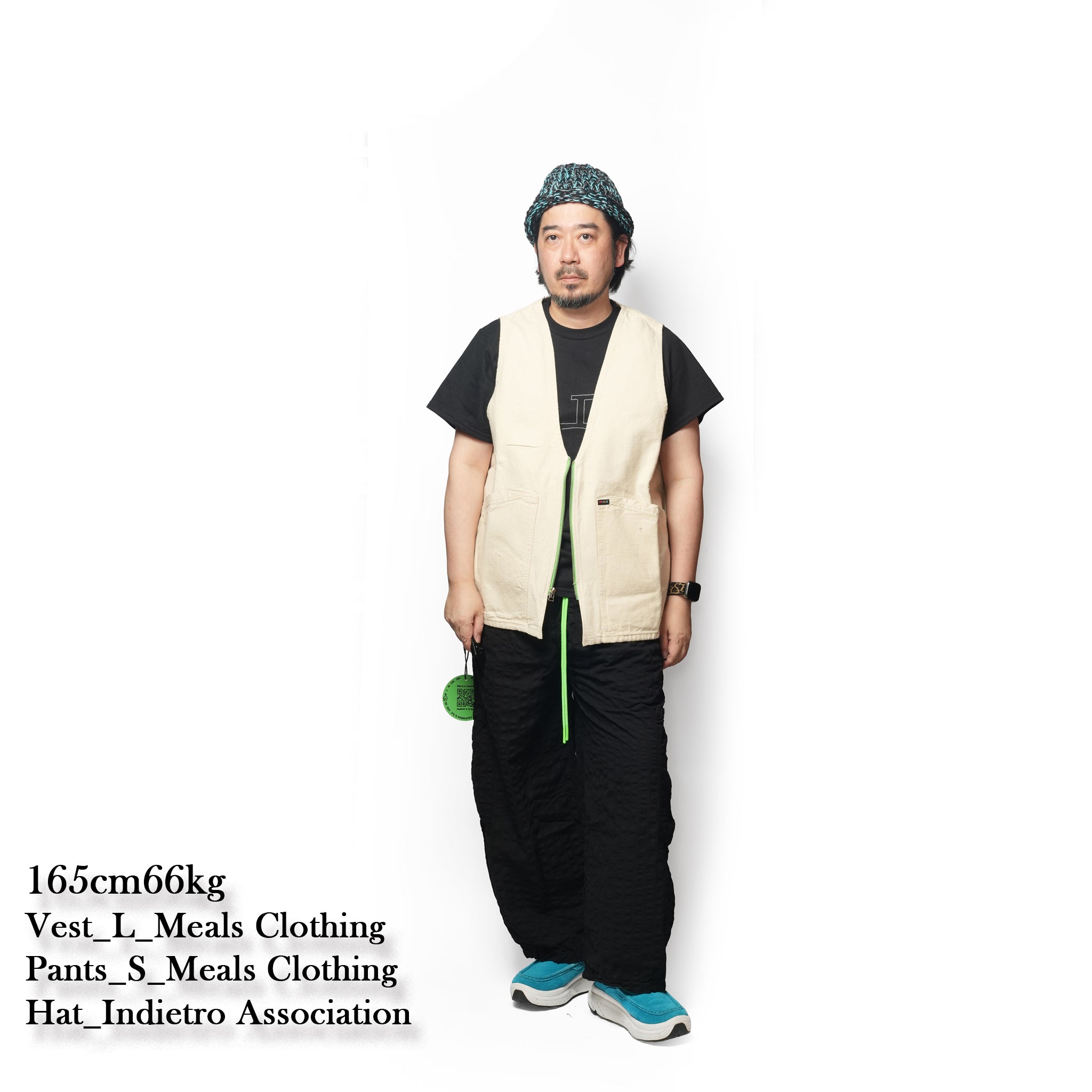 Flour Work Vest | Meals Clothing