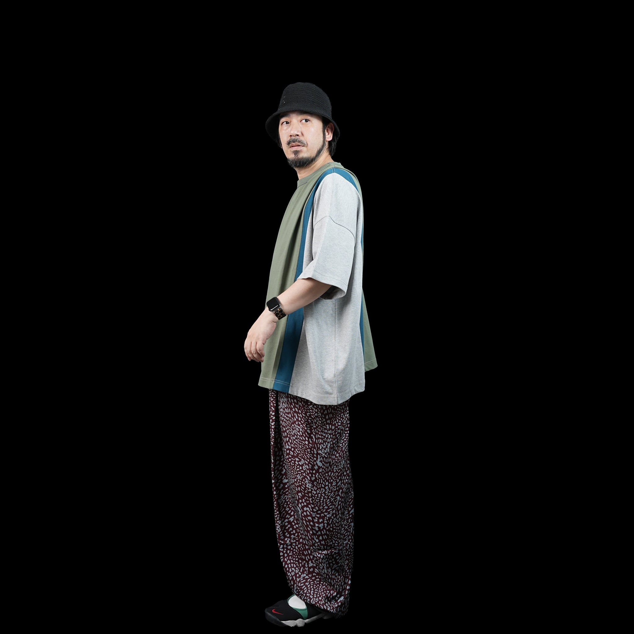 No:KLM23SCS1138 | Name:ENIST | Color:Black/Green/Purple【KELEN MEN_ケレン】
