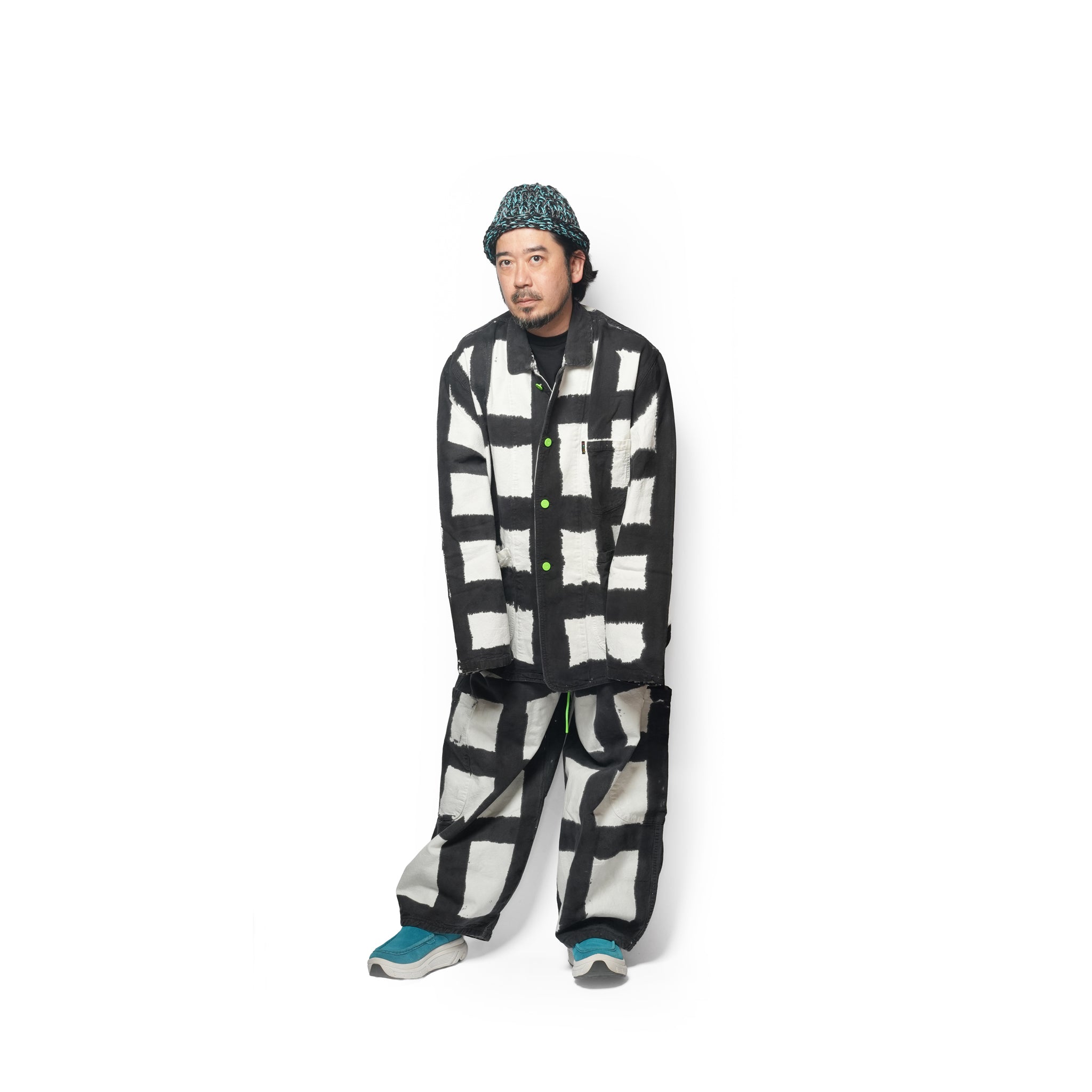 Licorice Check Forager Coat | Meals Clothing