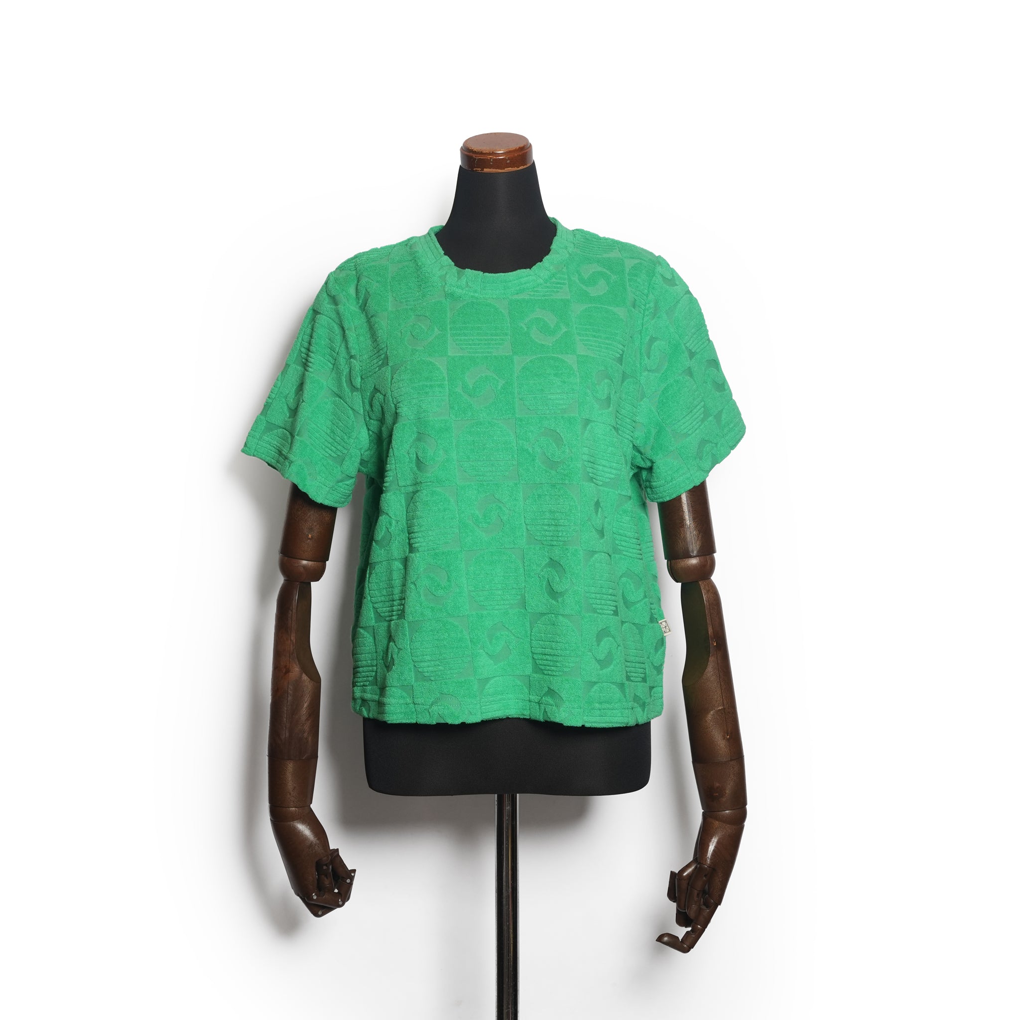 CRUISE TDOLPHINE TERRY TOP – Tropical Green | ARAMINTA JAMES