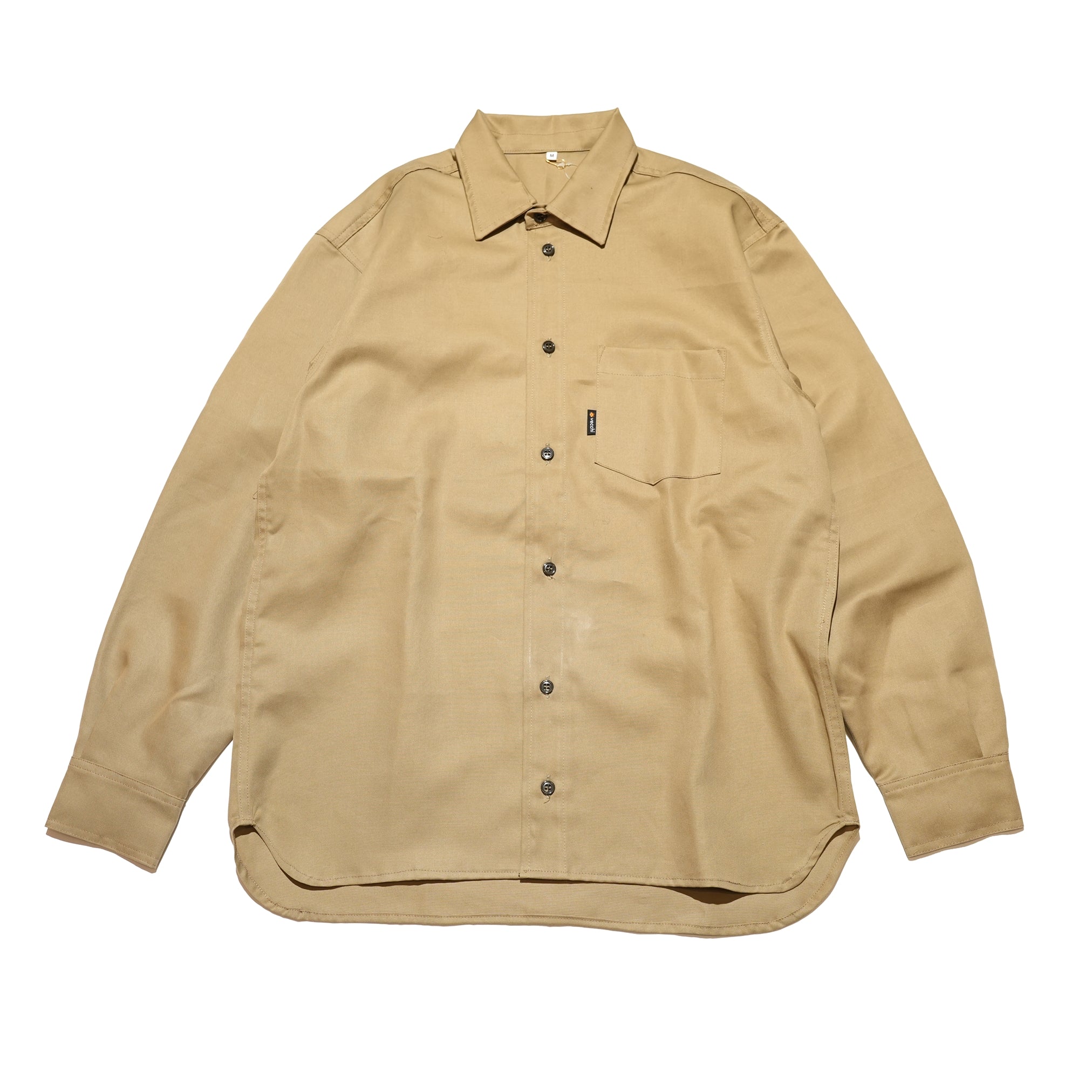 ve2024ss02B | CAMICIA UFFICIO LIMITED FABRIC | Color:Nato Kaki【VECCHI_ベッチ】