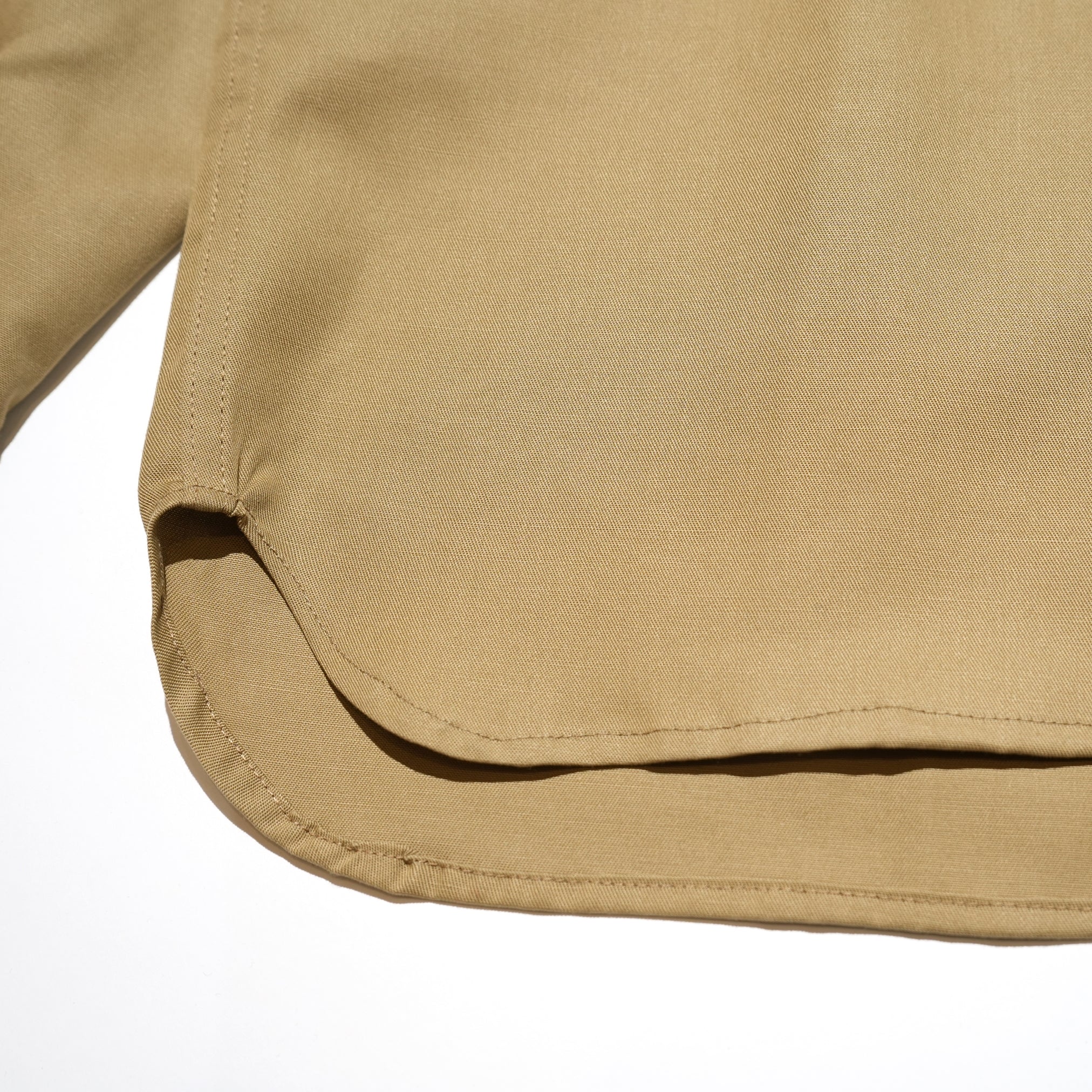 ve2024ss02B | CAMICIA UFFICIO LIMITED FABRIC | Color:Nato Kaki【VECCHI_ベッチ】