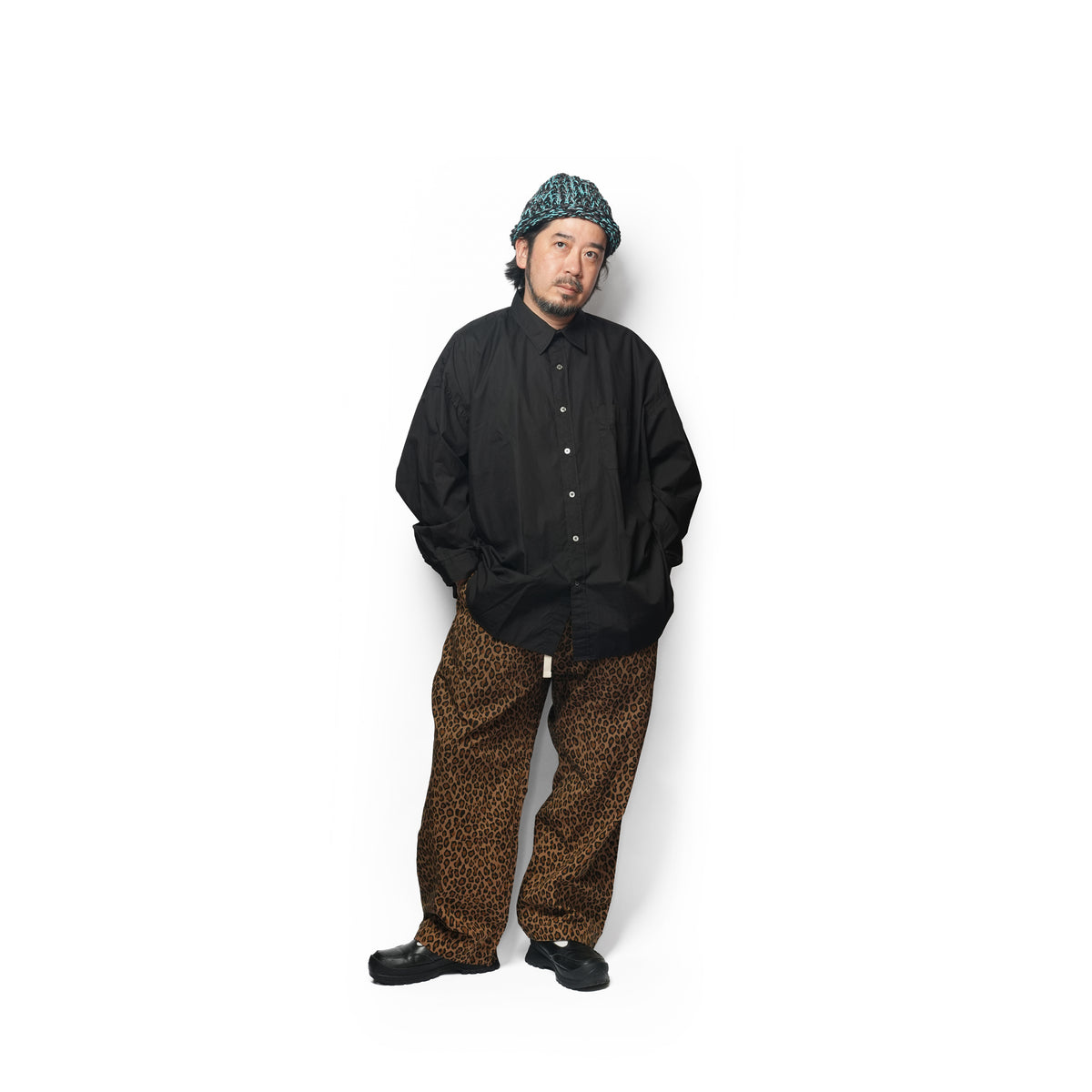 REGULAR WIDE SHIRT-BROAD – Black | CATTA