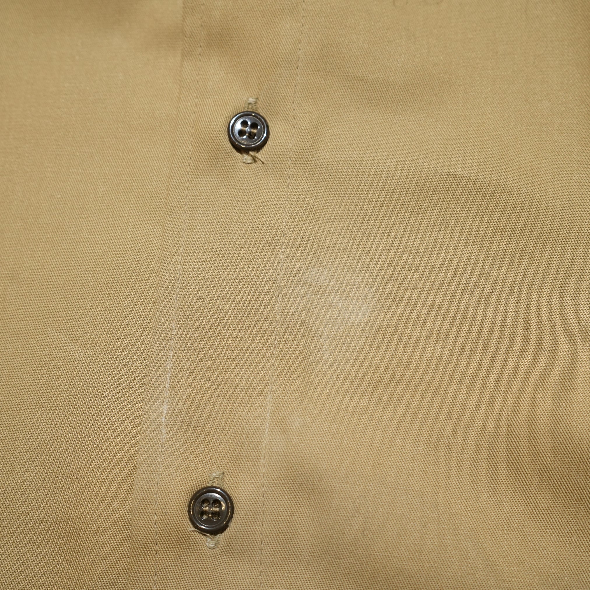 ve2024ss02B | CAMICIA UFFICIO LIMITED FABRIC | Color:Nato Kaki【VECCHI_ベッチ】