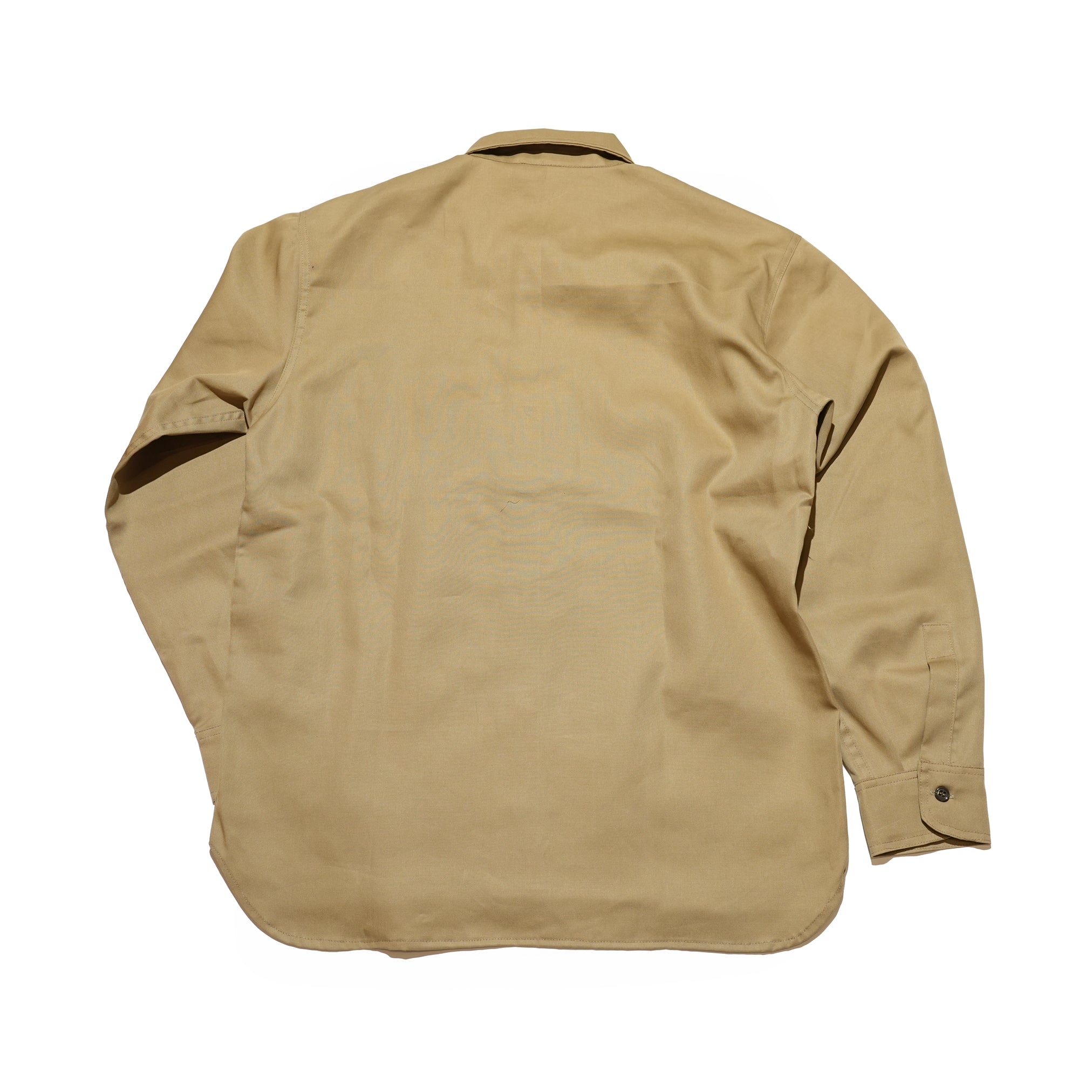 ve2024ss02B | CAMICIA UFFICIO LIMITED FABRIC | Color:Nato Kaki【VECCHI_ベッチ】