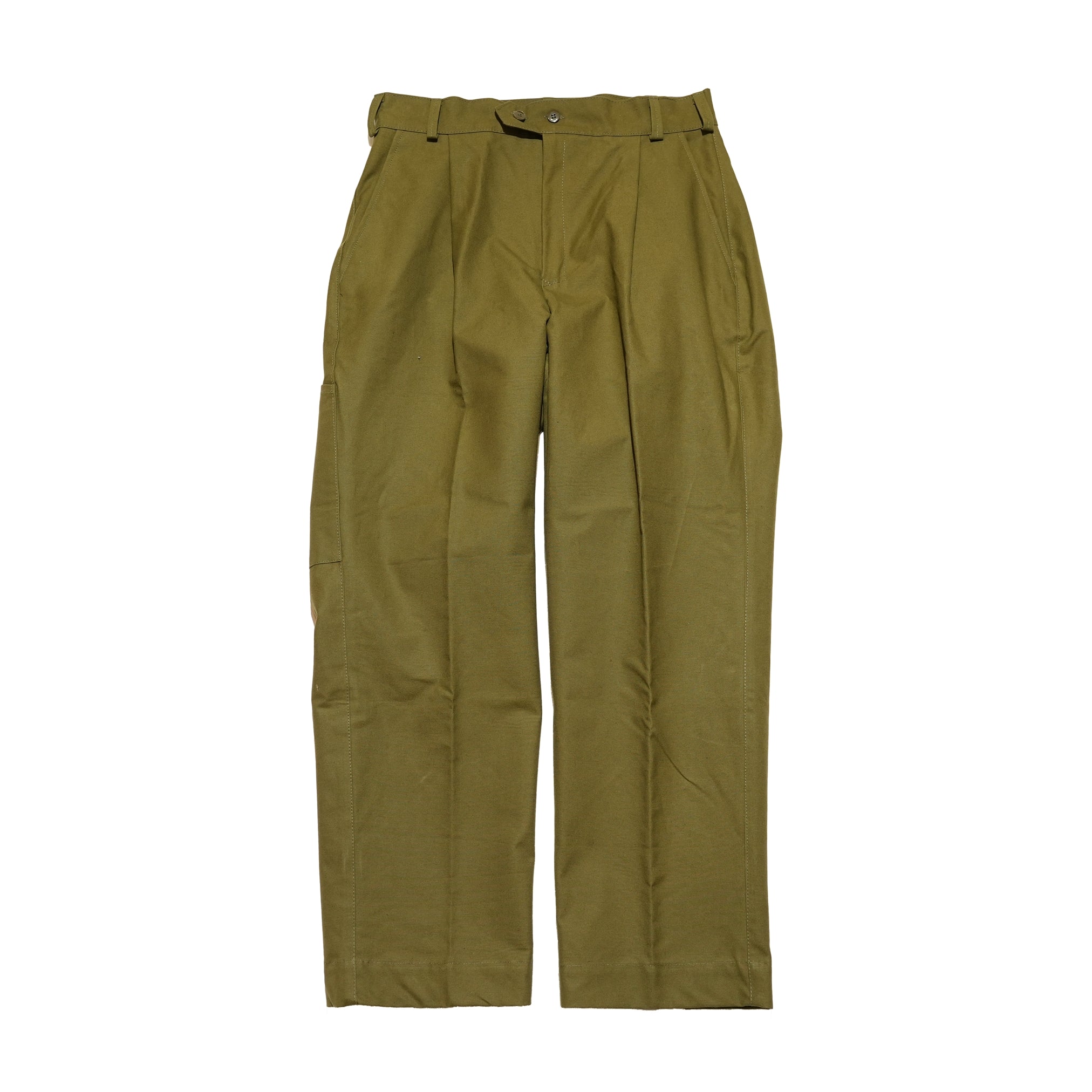 ve2024ss01A | PANTALONE LAVORO_Long LIMITED FABRIC | Color:Hungary Military Olive 【VECCHI_ベッチ】