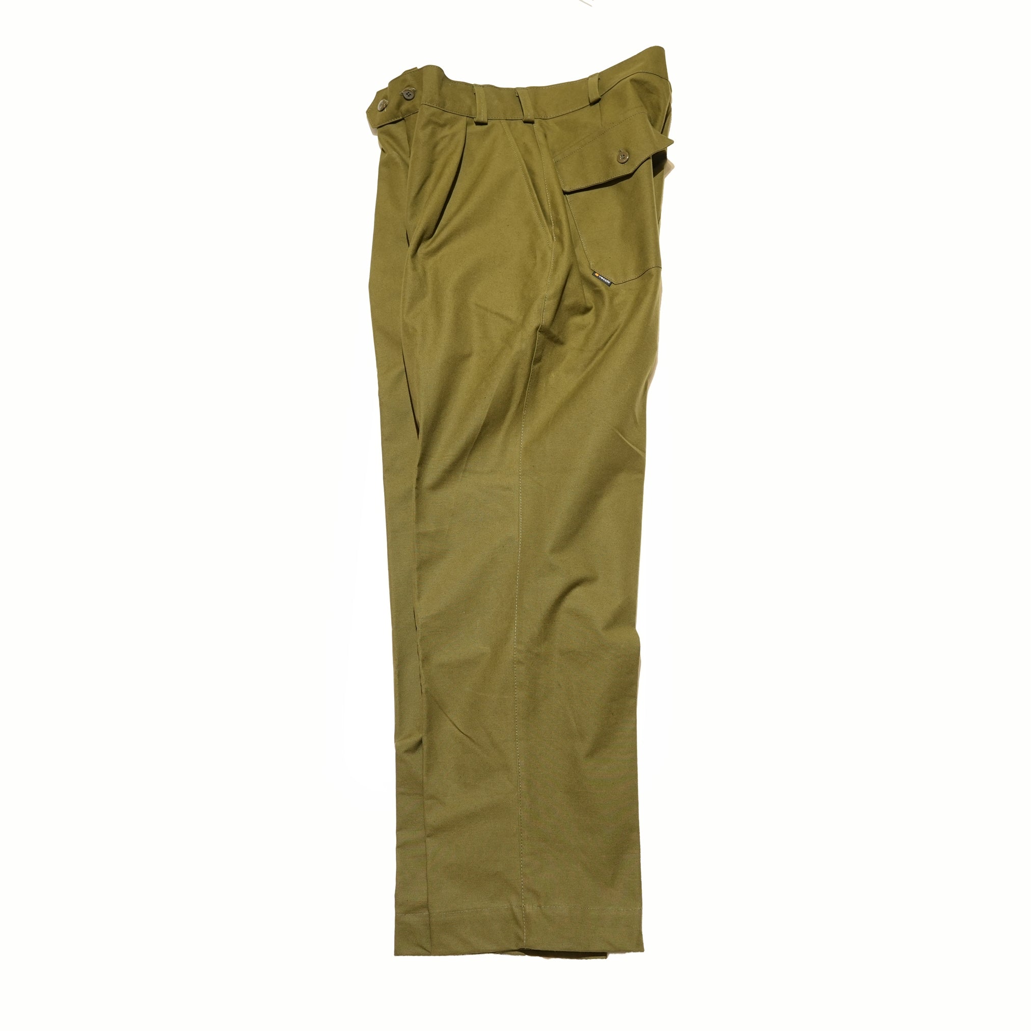 ve2024ss01A | PANTALONE LAVORO_Long LIMITED FABRIC | Color:Hungary Military Olive 【VECCHI_ベッチ】
