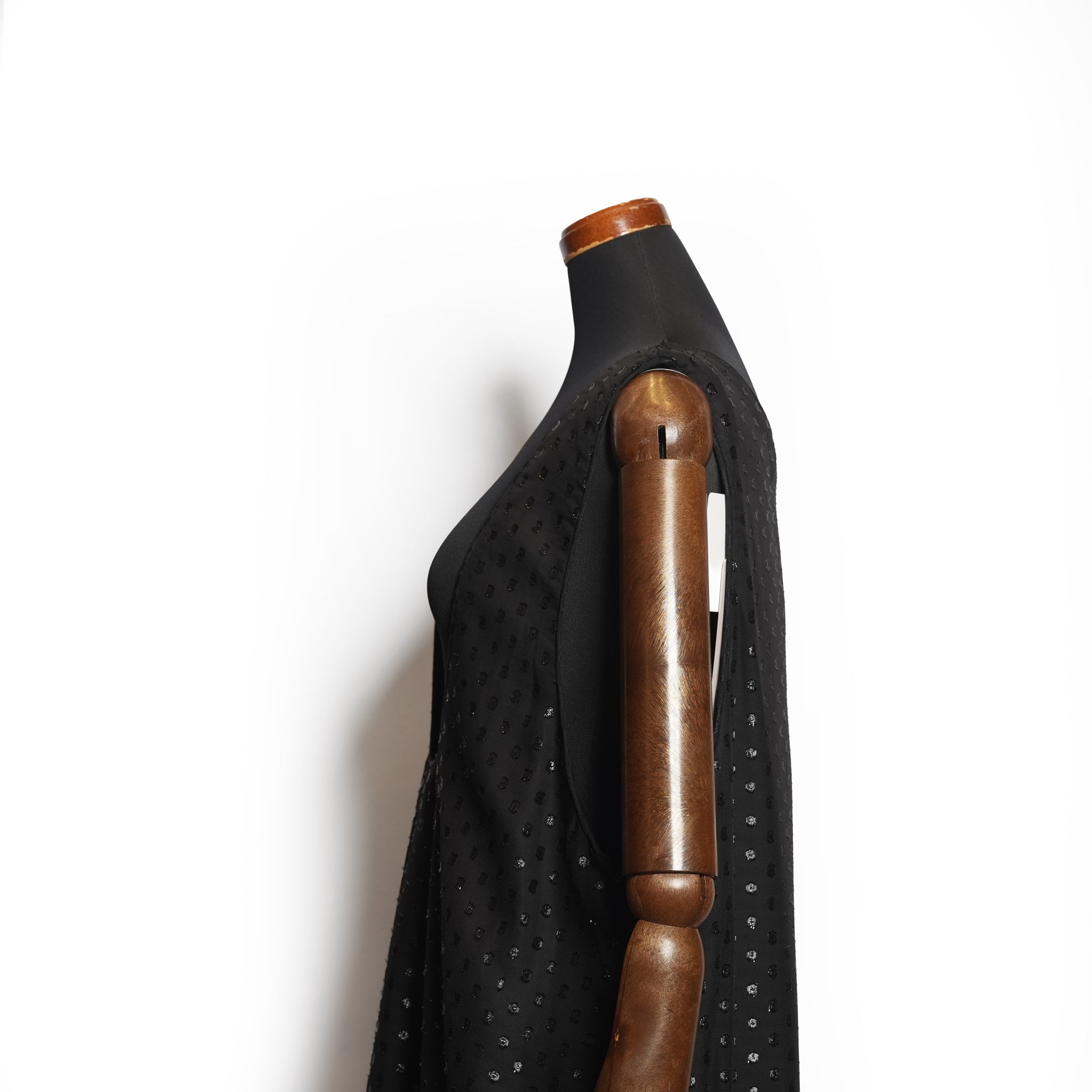 u neck cocoon dress – Blackdot | WHT26HOP4079_Blackdot | WHYTO